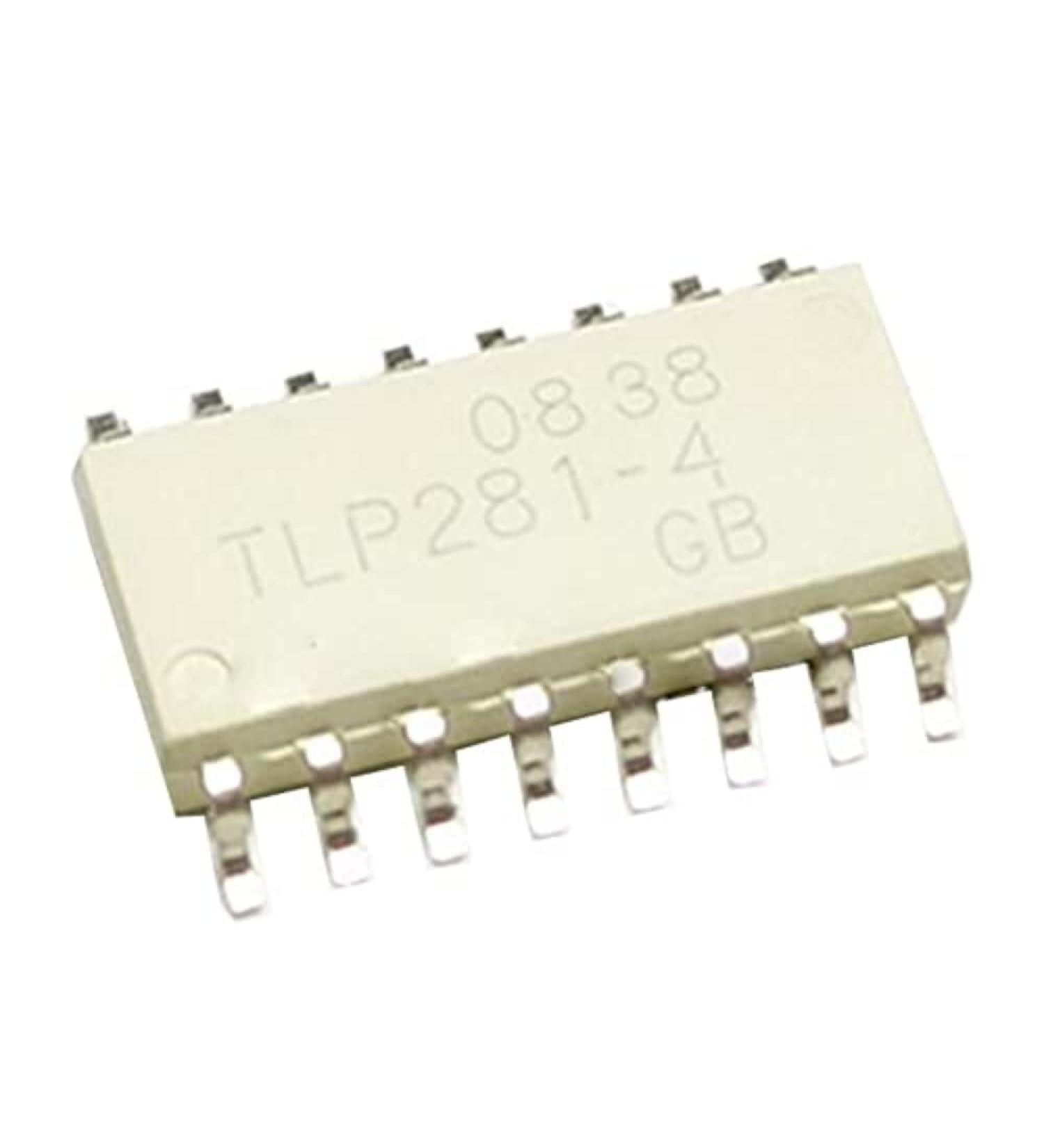 10pcs TLP281-4GB SOP16 TLP281-4 TLP281 SOP-16 SMD