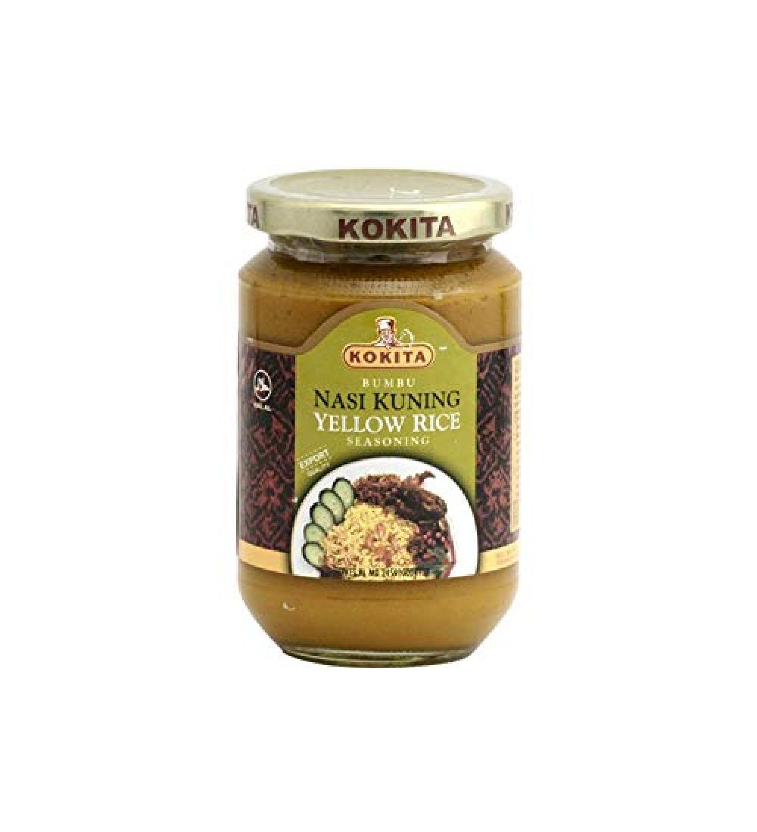 KOKITA BUMBU NASI KUNING/KOKITA YELLOW RICE SEASONING 350g - Buy Online on SooperMarket.com