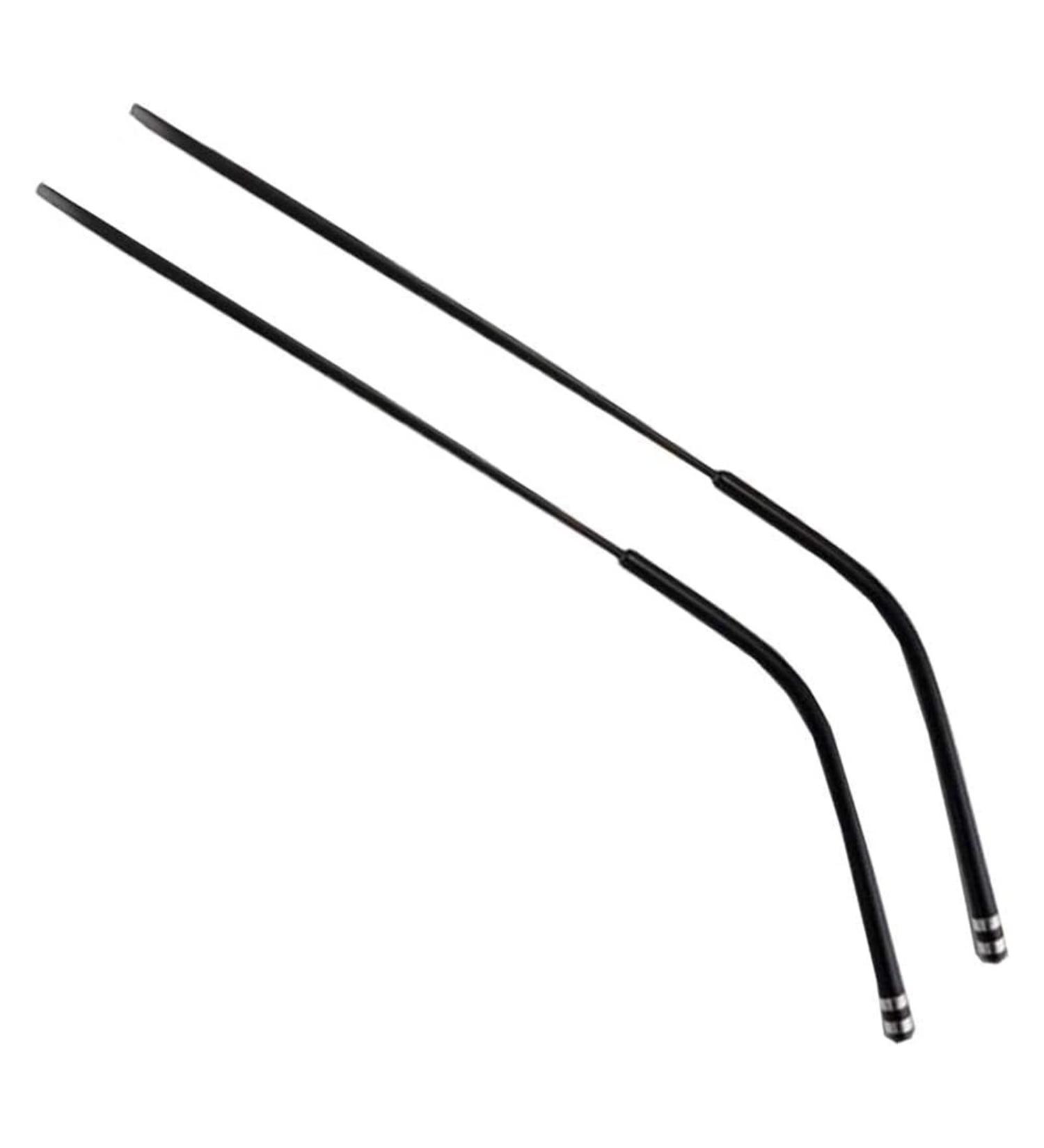 Ranara Replacement Glasses End Tips - Vintage Metal Frame & Bracket - Black - 1 Pair of Glasses Replacement Bars for International Shipping - Buy Online on SooperMarket.com