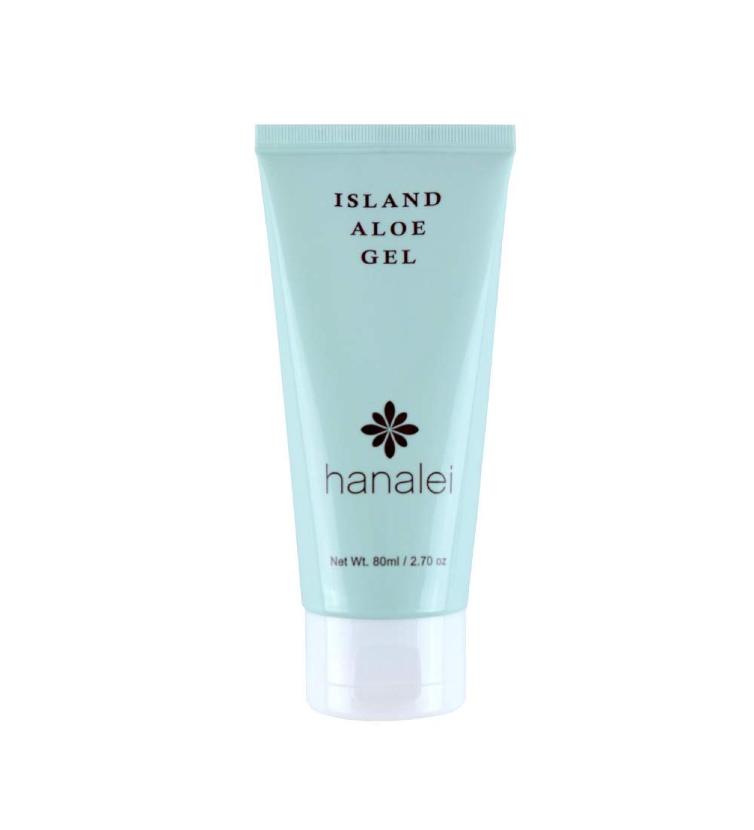 Hanalei Cooling Island Aloe Gel - Cruelty-Free & Paraben-Free Moisturizer for Sunburn Relief - Travel Size 80ml - Buy Online on SooperMarket.com