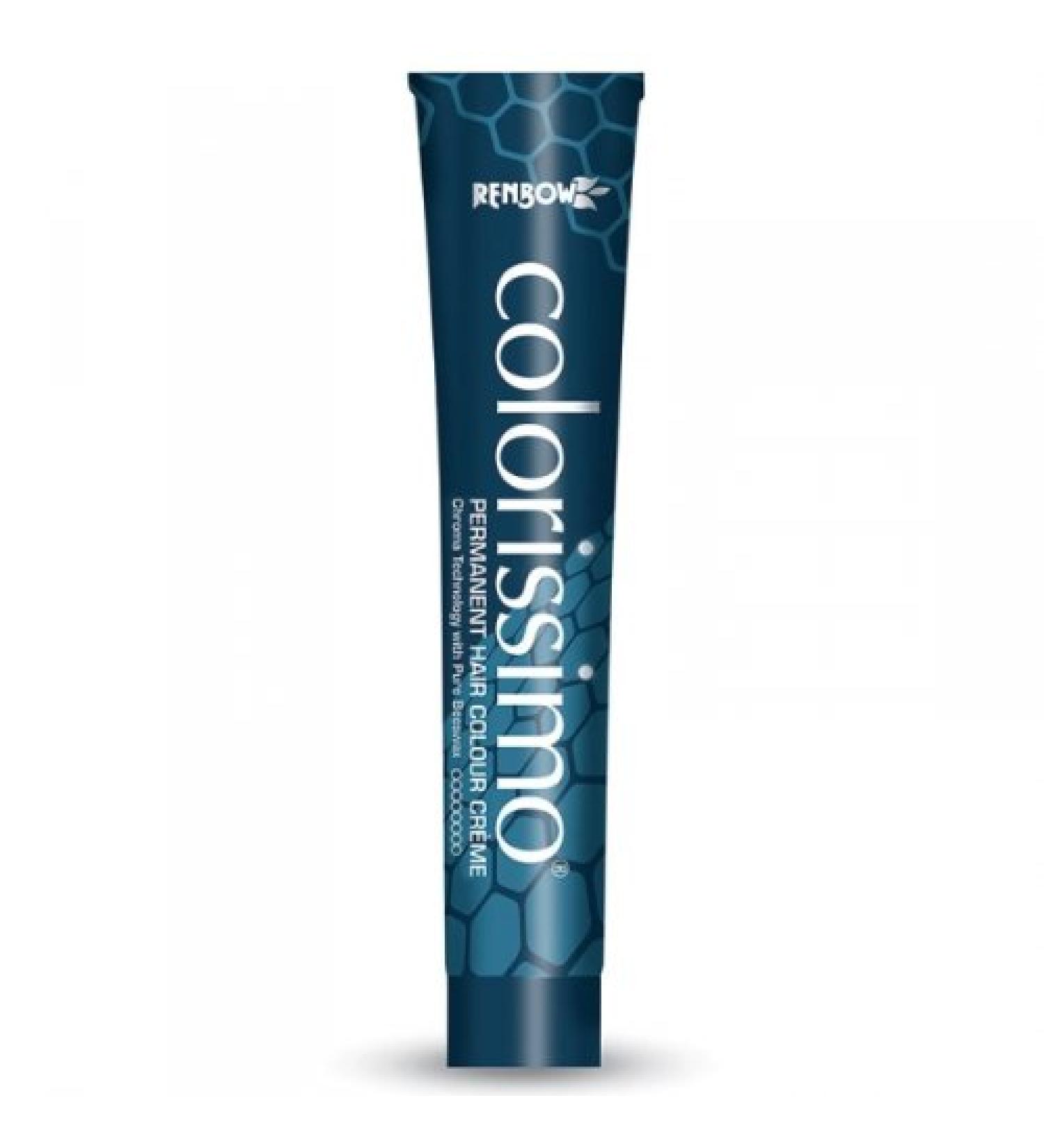 Renbow Colorissimo 100ml Dark Blonde 6 Permanent Hair Colour Creme with Pure Beeswax