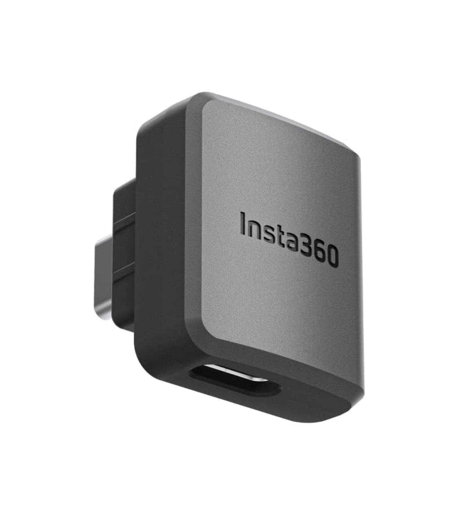 Insta360 Mic Adapter (Horizontal Version) for ONE RS - Compatible & Convenient - Buy Online on SooperMarket.com