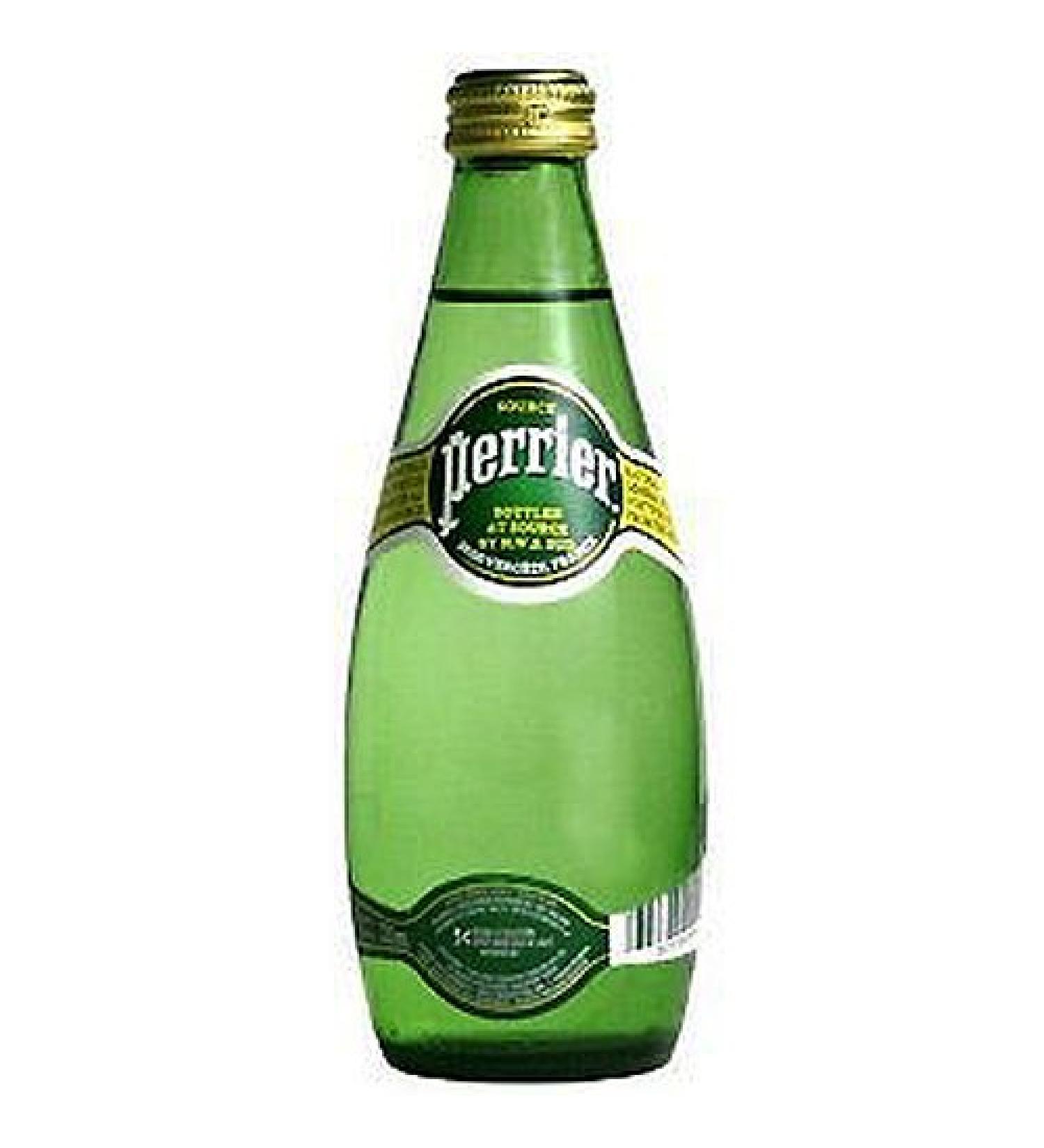 Perrier Natural Sparkling Water-Regular 330ml 24-Count