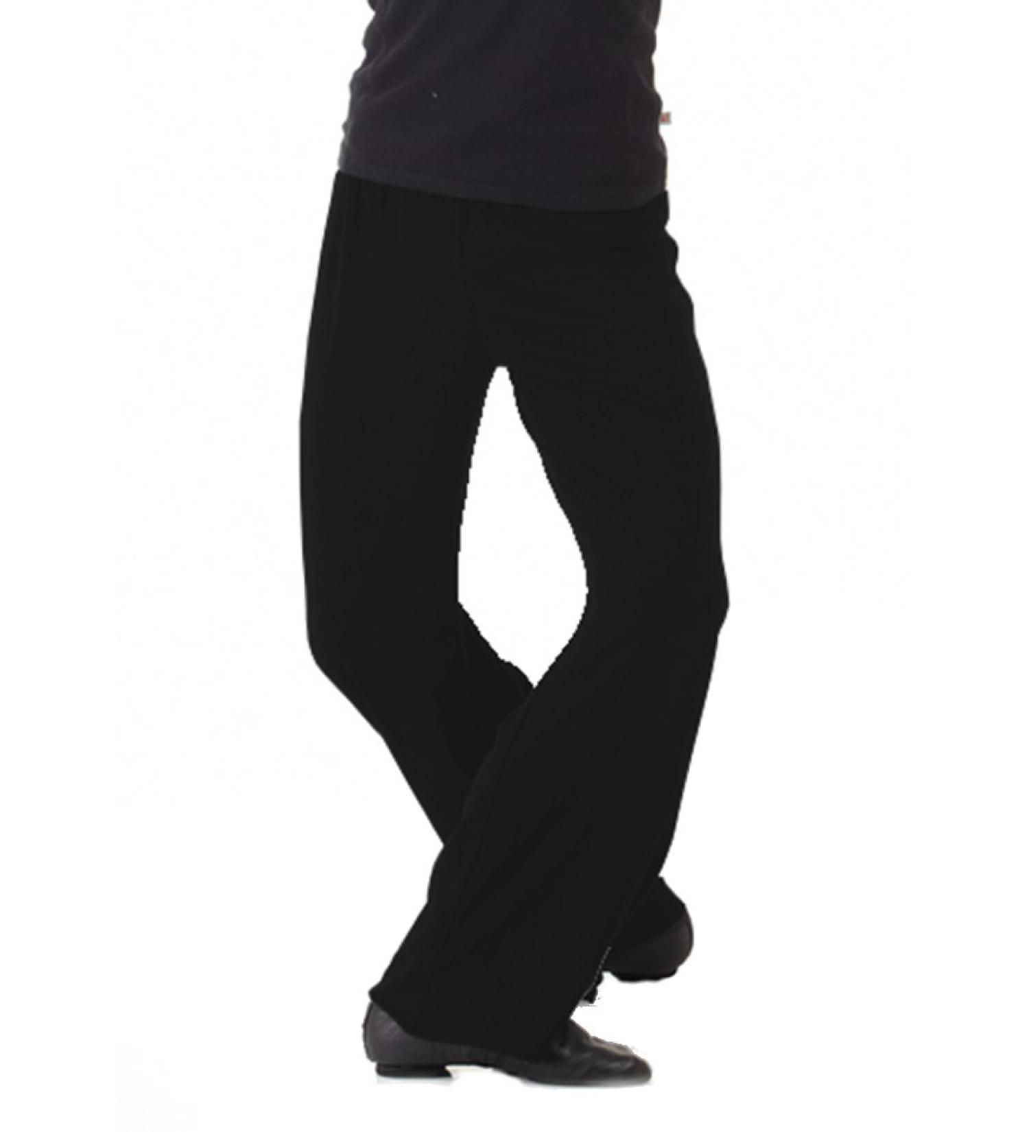 B Dancewear Boys Jazz Pants for Dance Slim Fit Medium Black Youth Child and Kid Sizes