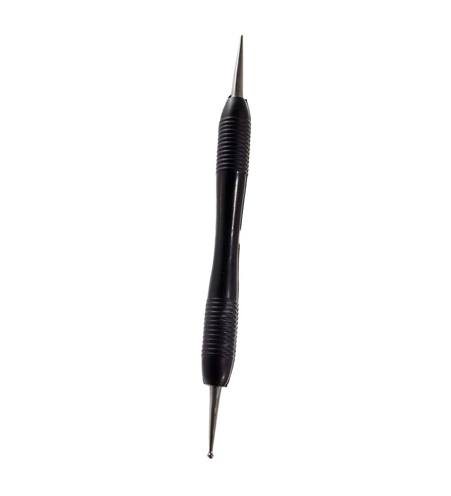 Black Dual Sided Comfort Grip Modeling Tools for Carving, Embossing, and Smoothing Glue Seams - Balled End - Buy Online on SooperMarket.com