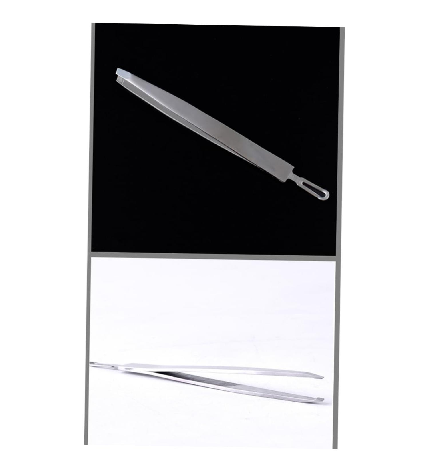 Didiseaon 1pc Lash Stainless Steel Eyebrow Makeup Clip Eyebrow Trimming medium Silver - Buy Online on SooperMarket.com