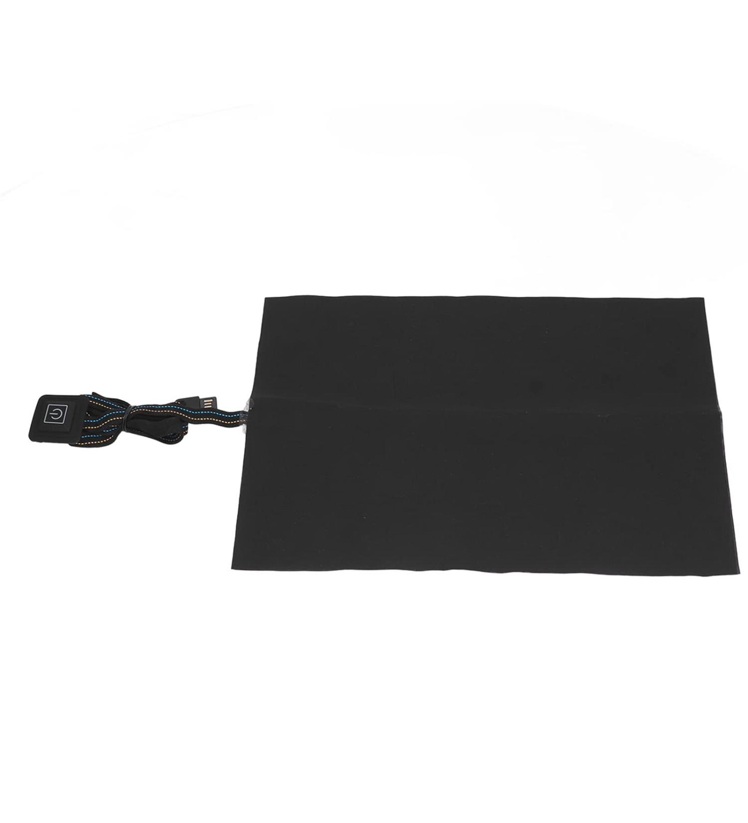 Electric fabric heating pillows 300 x 250 mm/11.8 x 9.8 inches infrared fabric heating mat with 3 heating settings for neck back and waist warmer