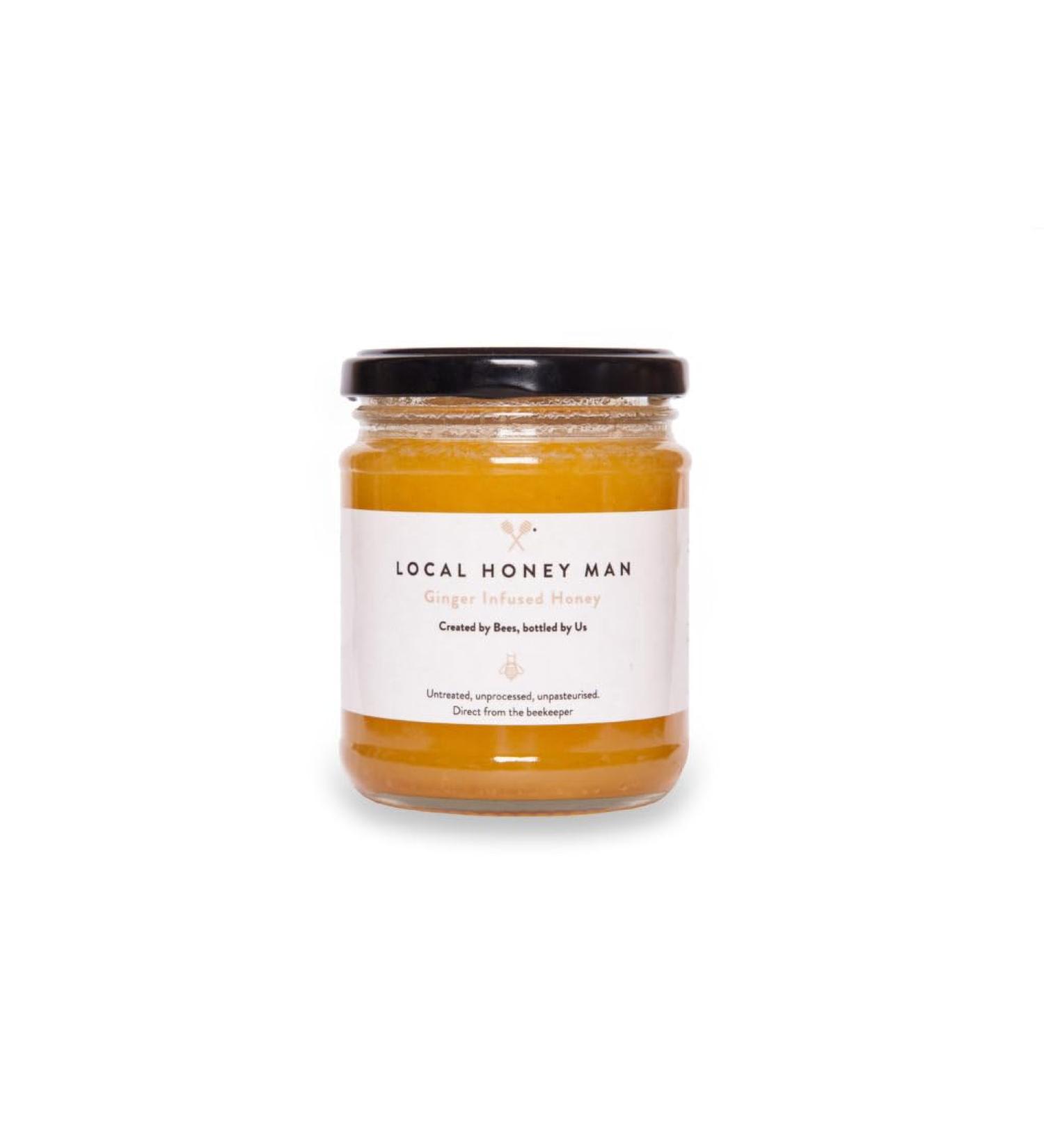 Local Honey Man Ginger Infused Honey 340 g