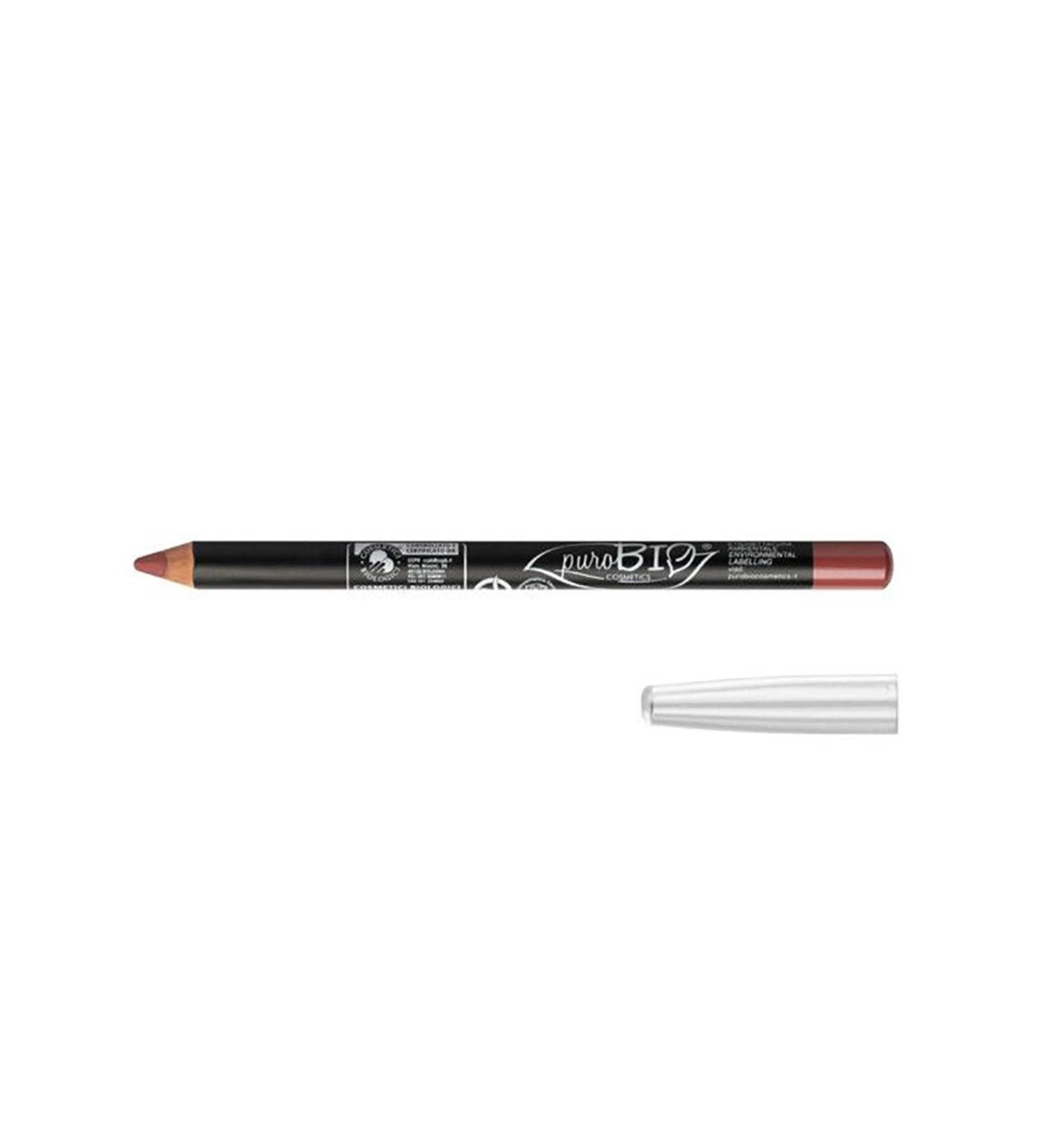 PUROBIO Nude Lipstick - Eco-Friendly Makeup Pencil | Long-Lasting & Hydrating | International Shipping - Buy Online on SooperMarket.com