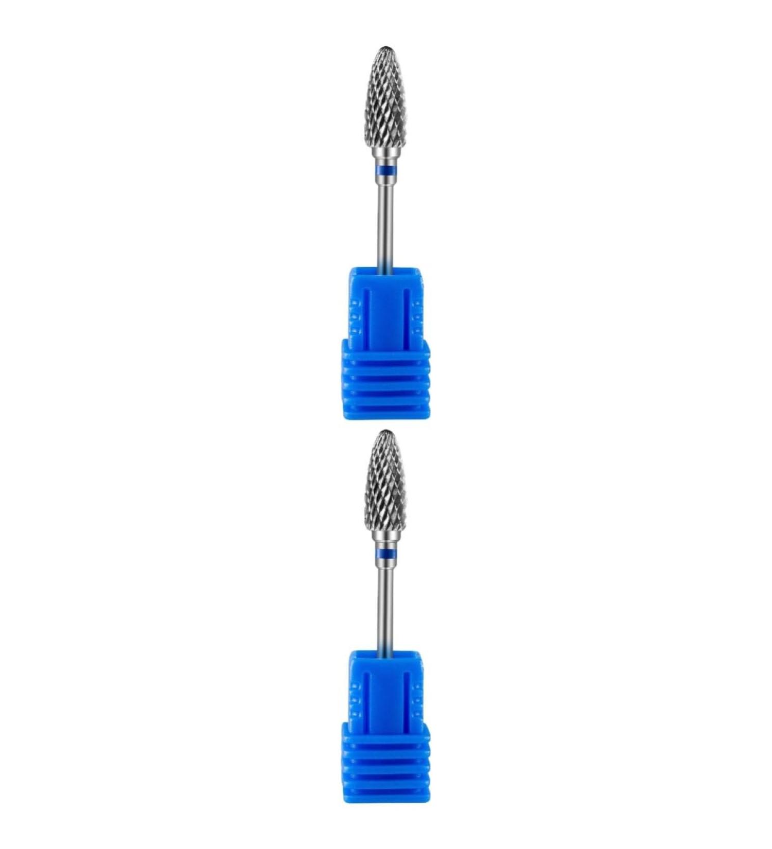 POPETPOP 2pcs Nail Polisher Nail Art Drill Bit Safety Bits for Nail Drill Nail Polish Heads Power Tools Nails Portable Manicure Polish Tools Multifunction Nail Machine Tungsten Steel Alloy 7x1.3.cmx2pcs As Shown 2x2pcs - Buy Online on SooperMarket.com