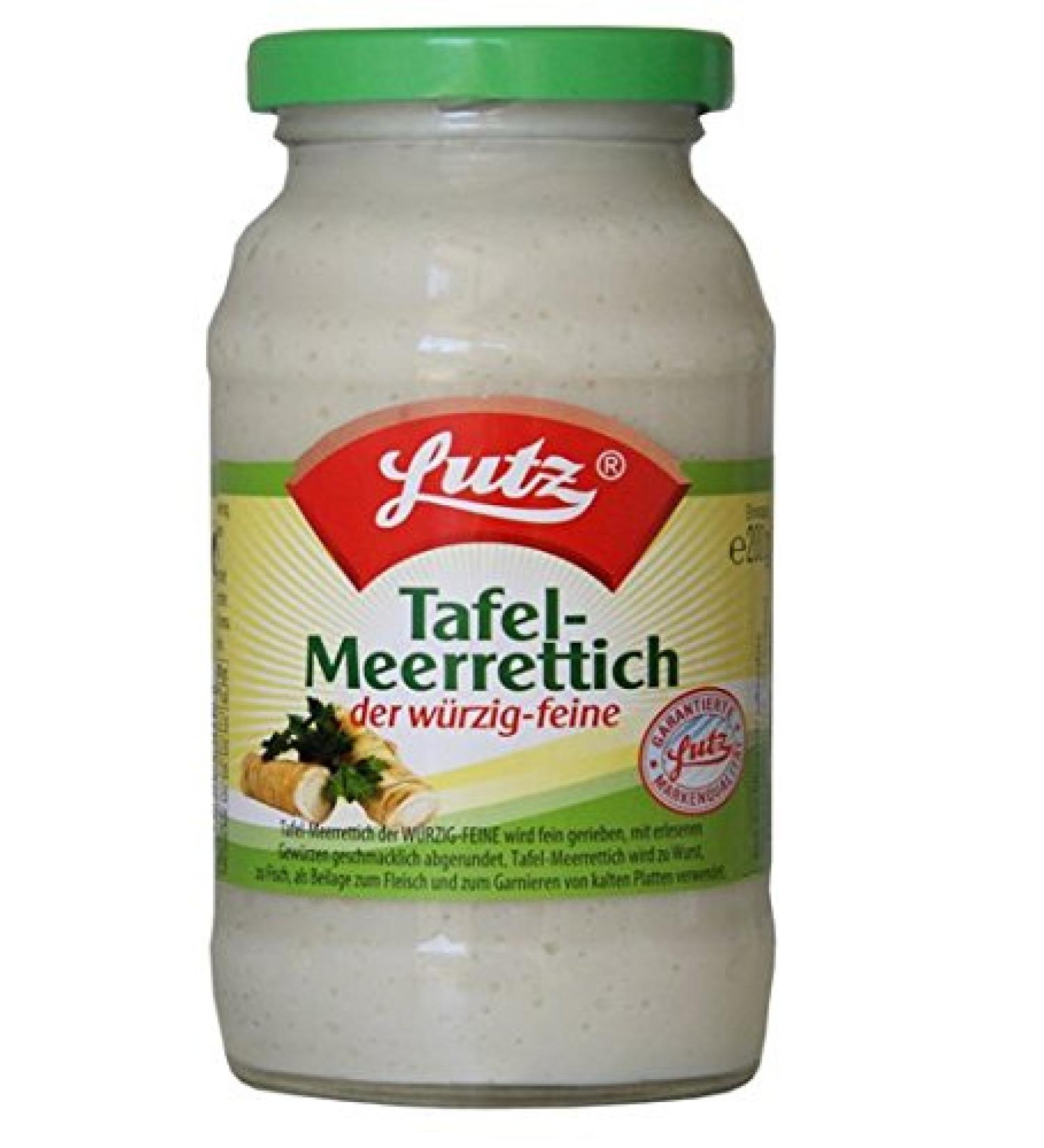 Lutz Tafel-Mererettich 12 x 200g tray