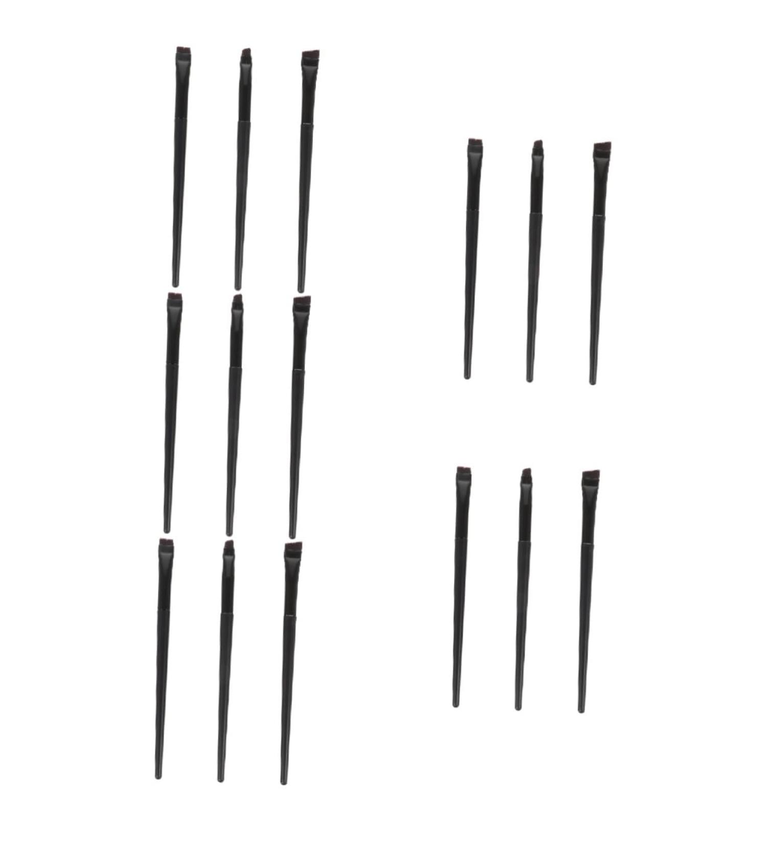 Healeved 15 Pcs Eyeliner Brush Eyebrow Brush Black Eyeliner Eyeliner Brush Female Artificial Fiber - Buy Online on SooperMarket.com