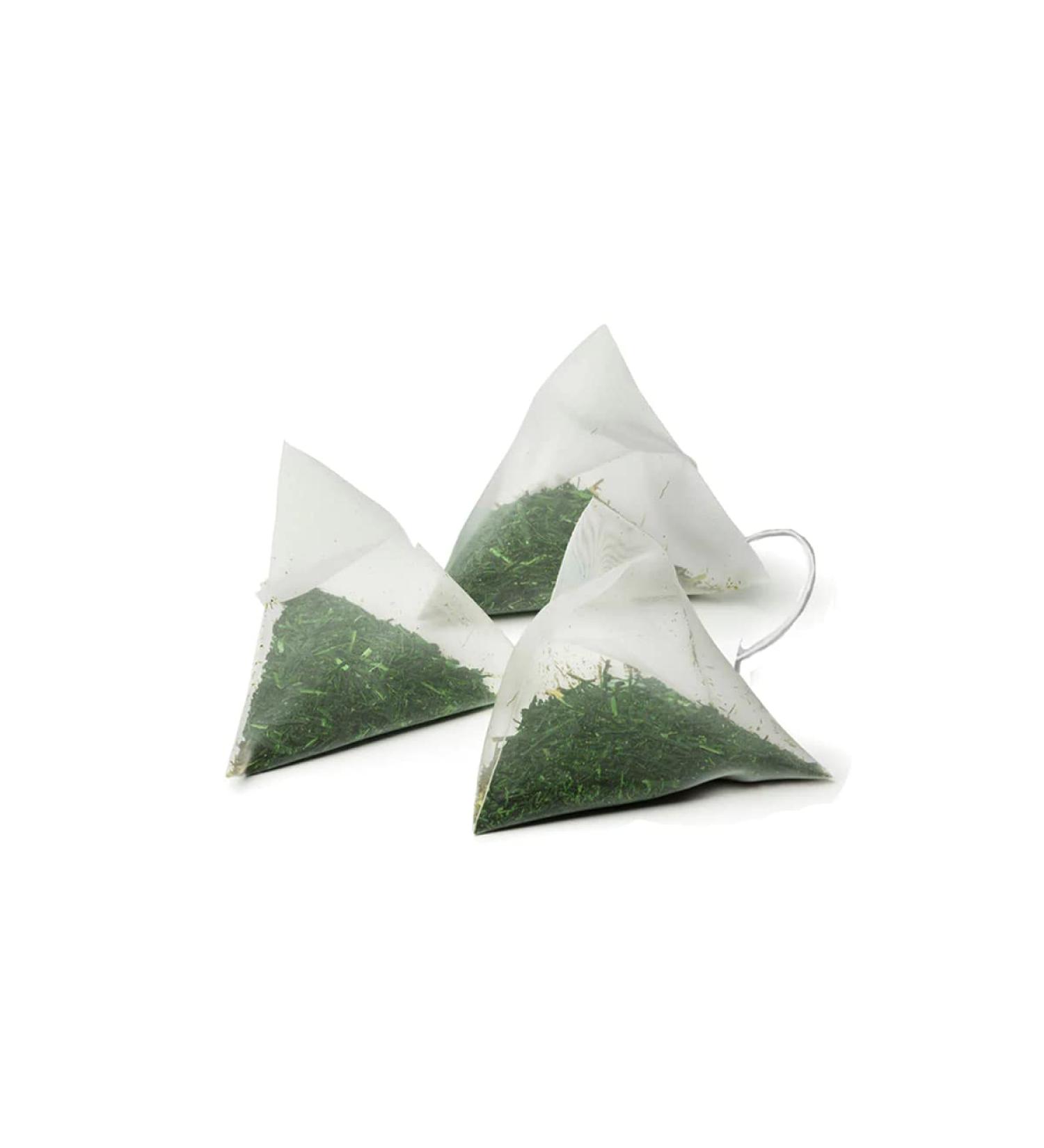 Premium Green Tea with 3 Different Herbal Extract Flavours - 15 Pyramid Tea Bags