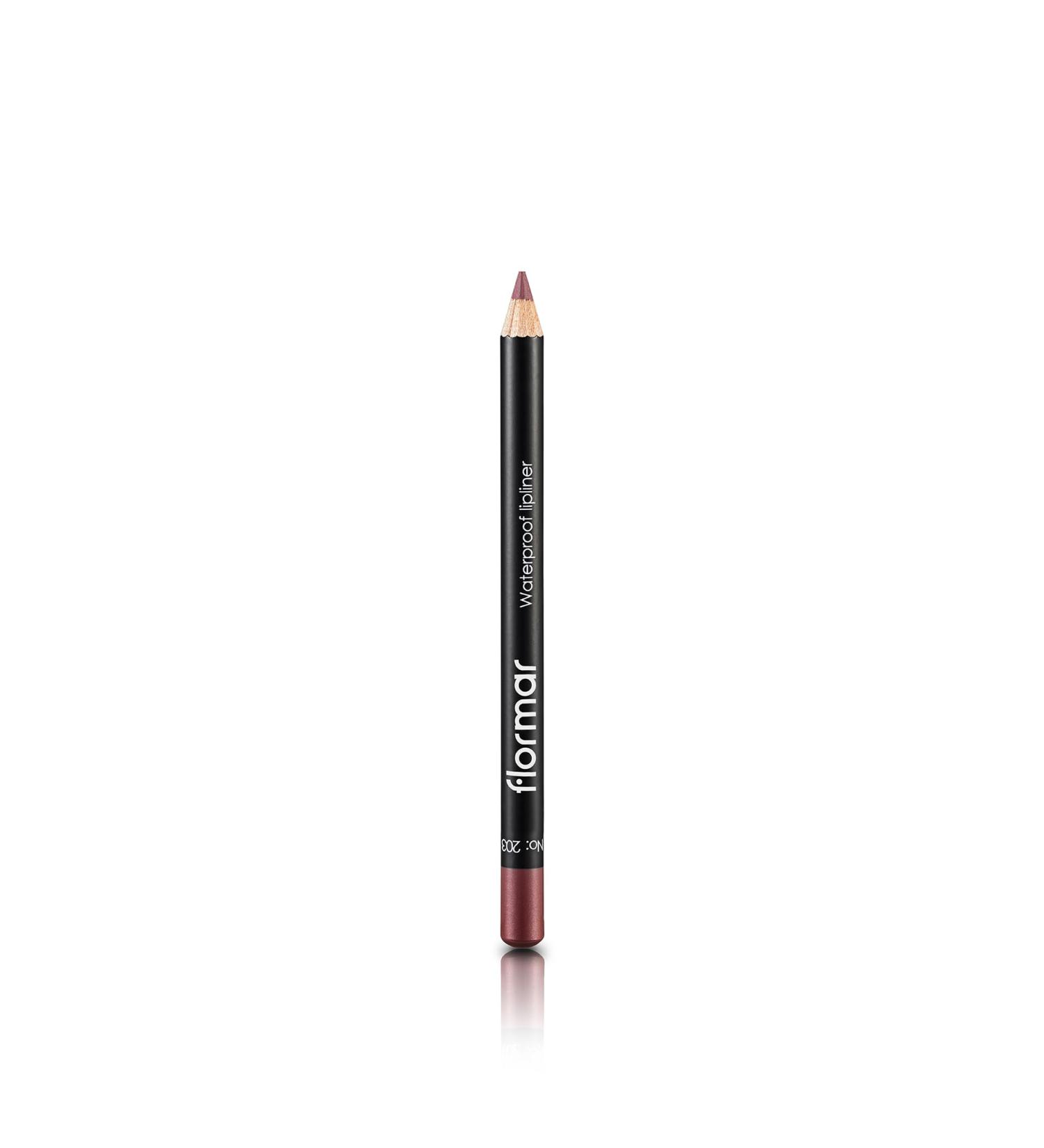 Flormar Waterproof Lipliner 203 Subdued Pink | Long-Lasting Lip Liner for Women - International Shipping Available - Buy Online on SooperMarket.com