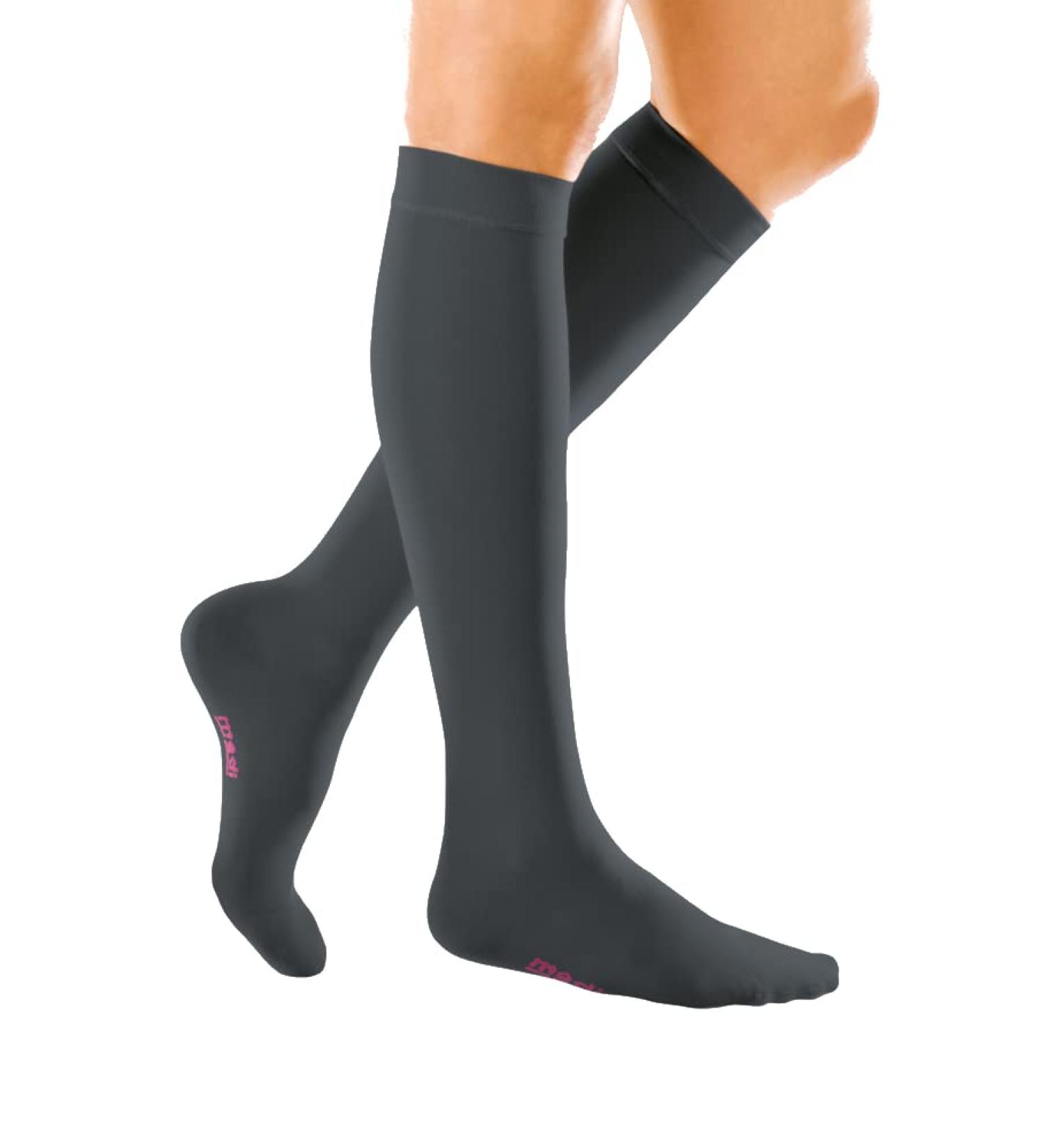 Medi Medive Forte Compression Stockings CCL 2 - Open Tip Size VI for Men & Women - Medical Grade Black Compression Stockings - Buy Online on SooperMarket.com