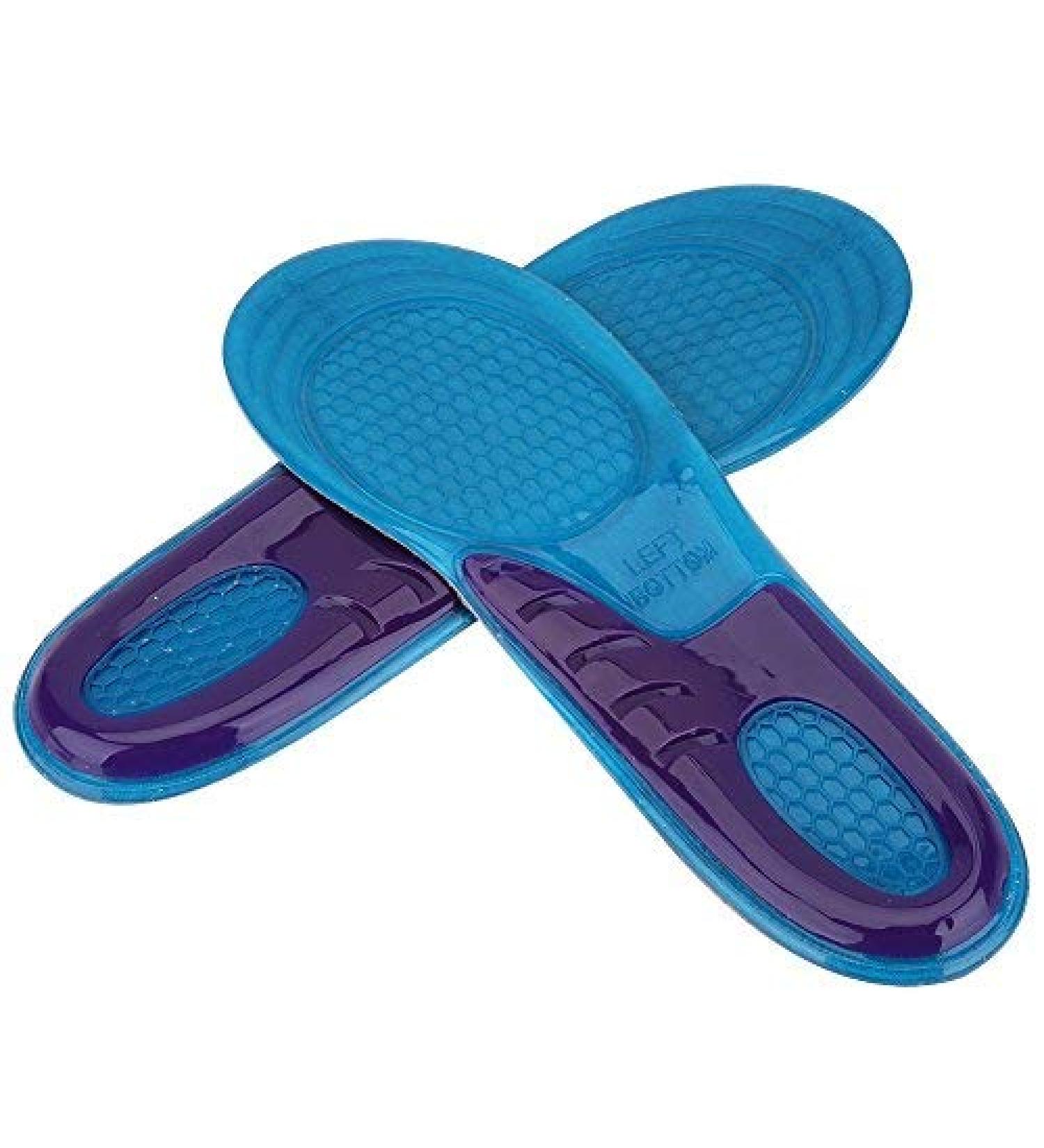 Alomejor Gel Sport Insoles for Men & Women - Orthopedic Shockproof Deodorant Silicone Inserts | Comfortable Inserts S (33-37) - Buy Online on SooperMarket.com