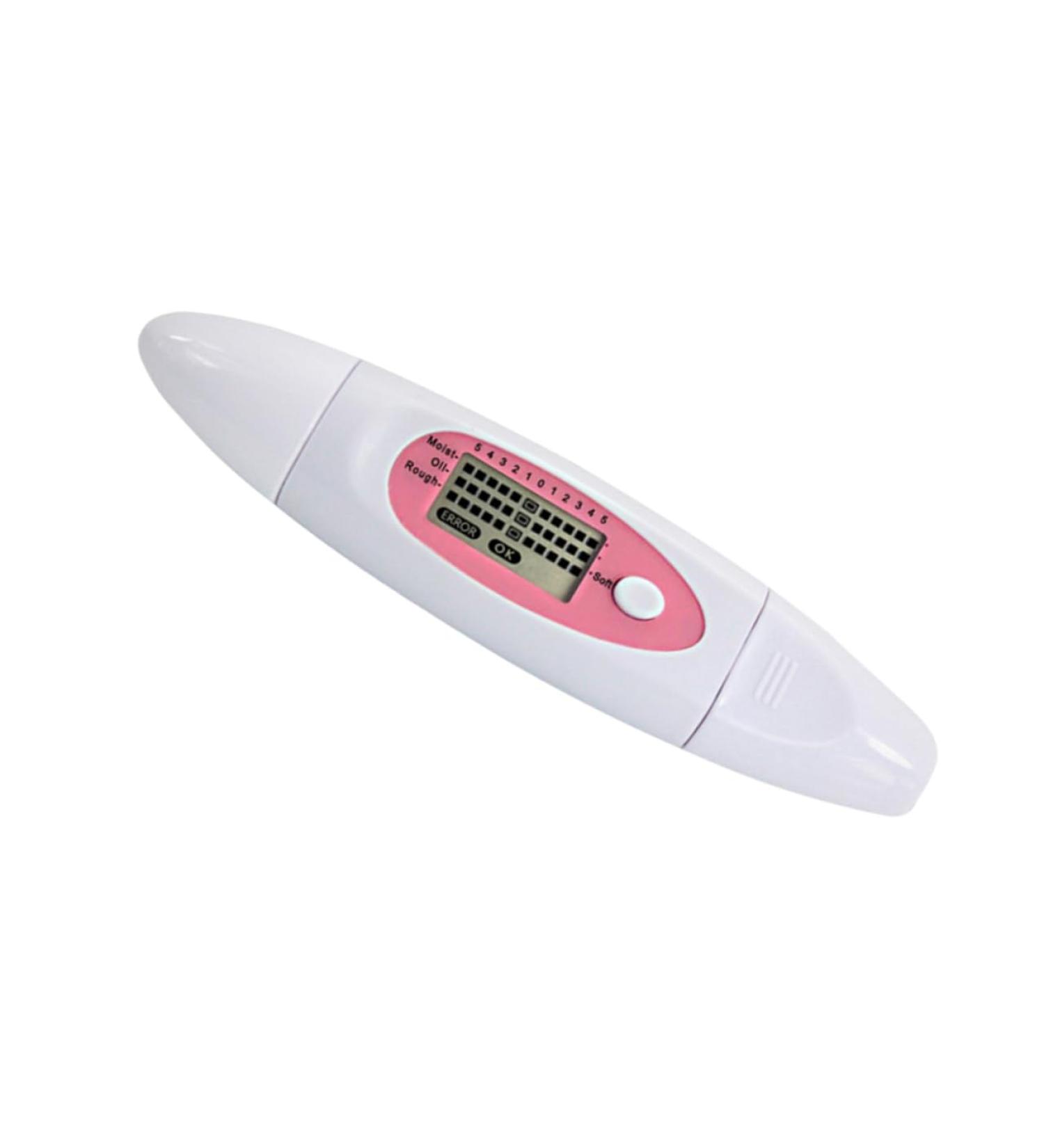 OSALADI 3 1 Skin Moisture Tester Skin Analyzer Facial Water Analyzer Skin Test Pen Skin Detector Precision Skin Sensor Skin Type Tester Digital Skin Moisture Sensor Water Oil Monitor White 13.5X2 CM White - Buy Online on SooperMarket.com