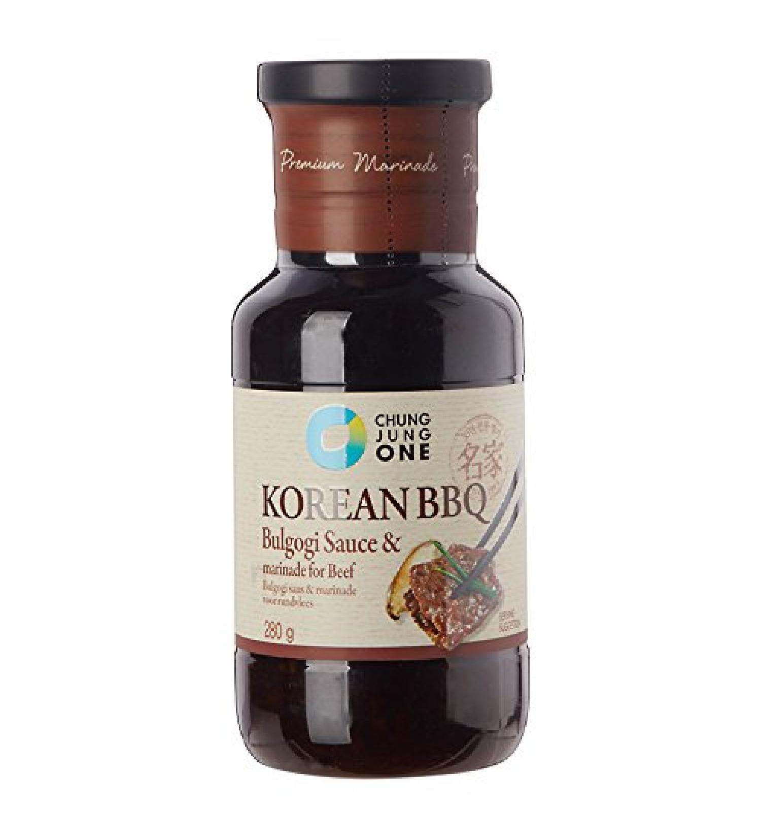 CJO Premium Korean BBQ Bulgogi Sauce & Marinade for Beef 280g