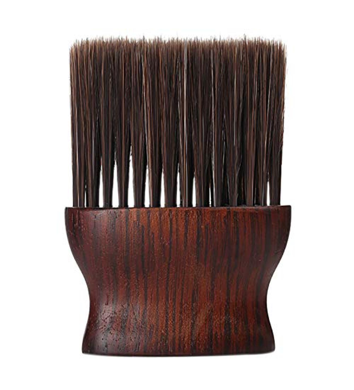 Desikixudy Barber Neck Duster Brush for Hair Cutting Soft Neck Cleaning Brush Professional Salon Barber Tool Red-Brown 2 - Buy Online on SooperMarket.com