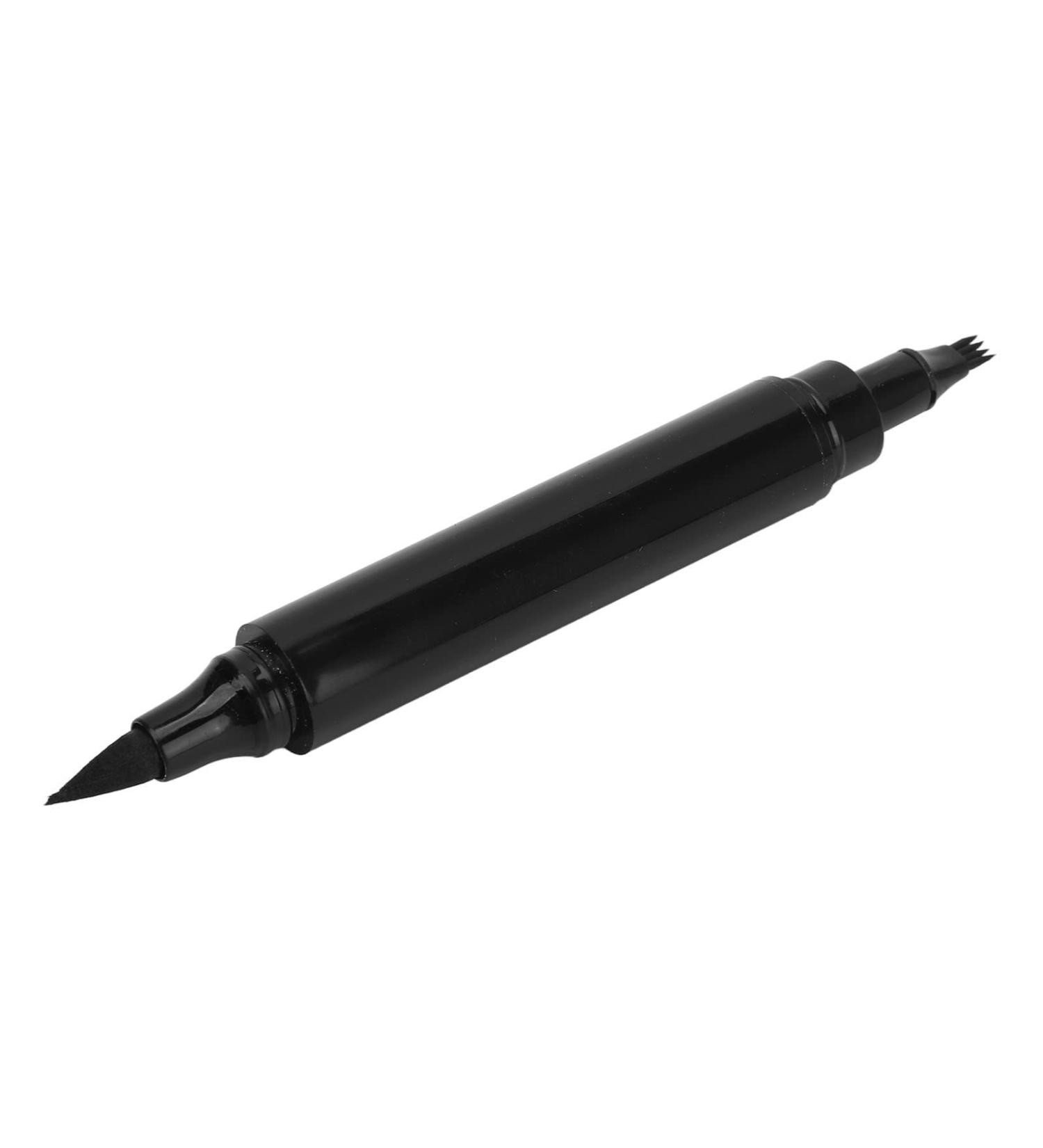 2-in-1 Dark Brown Mustache Shape Filler Pencil for Men | Long-Lasting Weld-Resistant Cover Repair Tool - Buy Online on SooperMarket.com