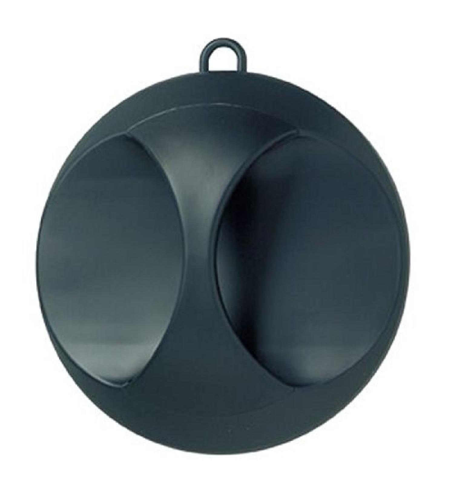 Comair 3011985 Cabinet Mirror Elegant Matt 25 cm Black