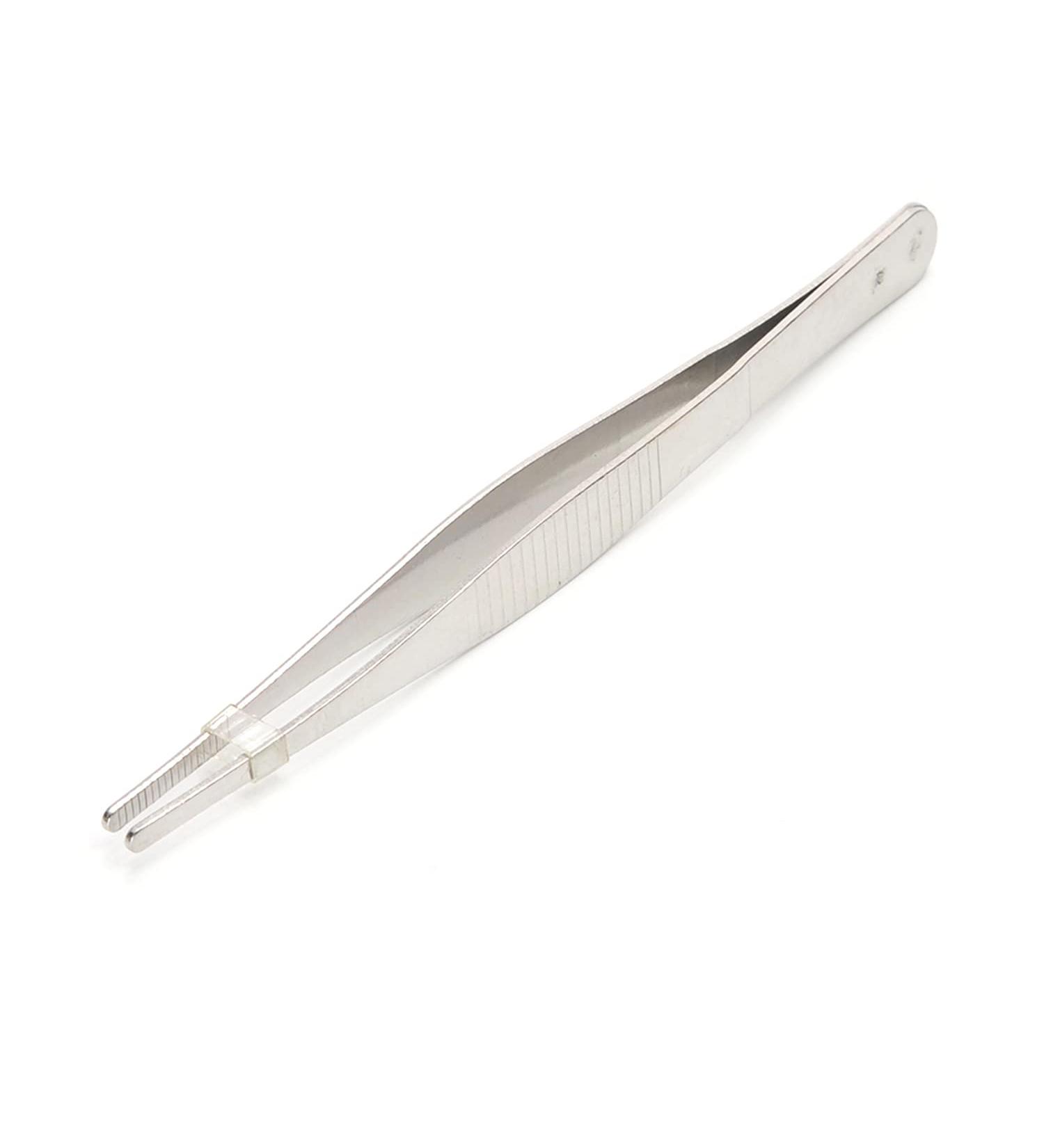 Hegebeck Stainless Steel Tweezers Straight Multi Purpose Tweezer Tweezers Hand Tool for Plants Splinter Facial Ingrown Hairs Remover with Round Tip 16cm 4pcs - Buy Online on SooperMarket.com