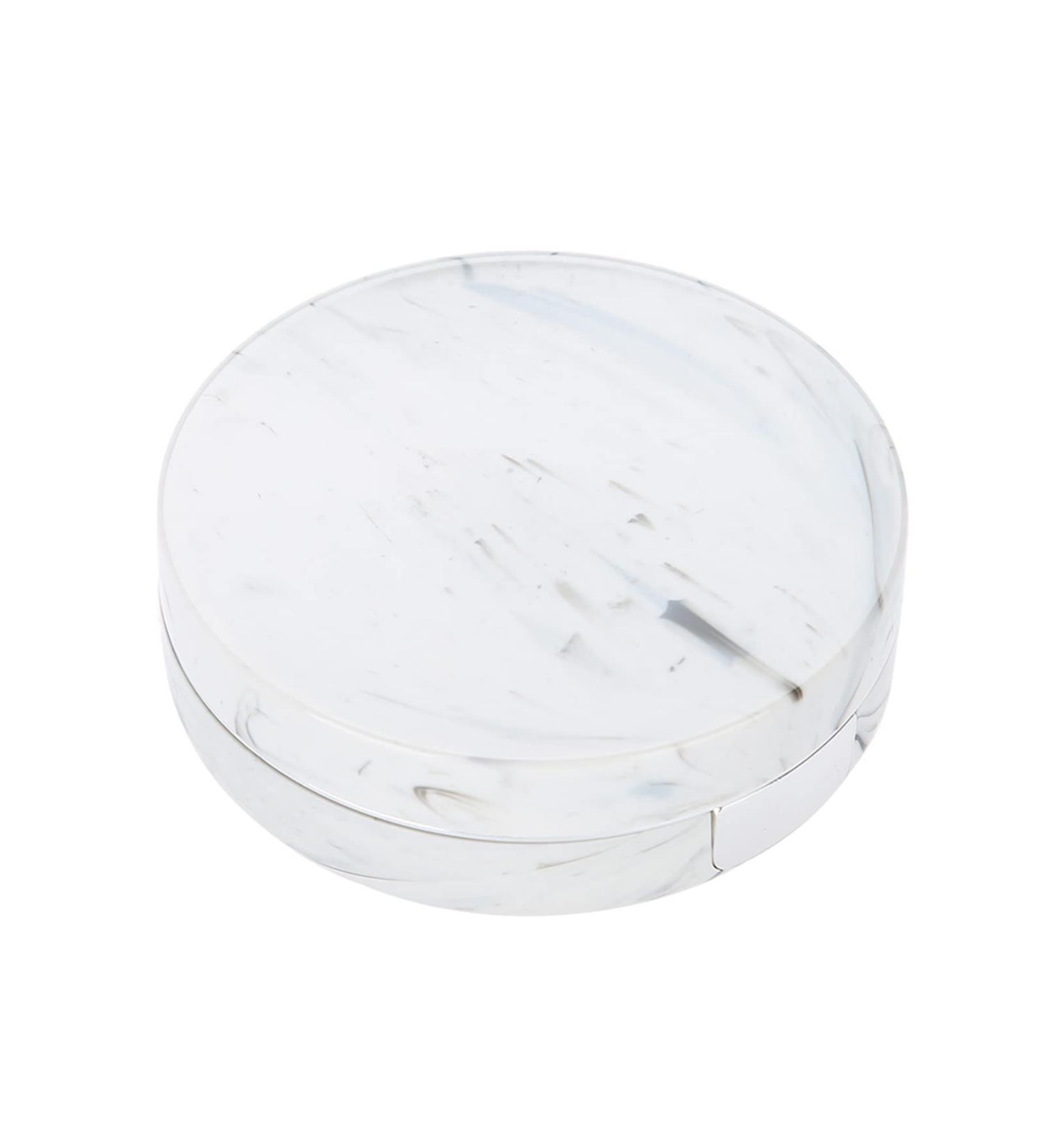 Contact Lenses Soaking Case Contact Lens Box Light in Weight Small Size Made of PVC for Makeups Make Up (White) - Buy Online on SooperMarket.com
