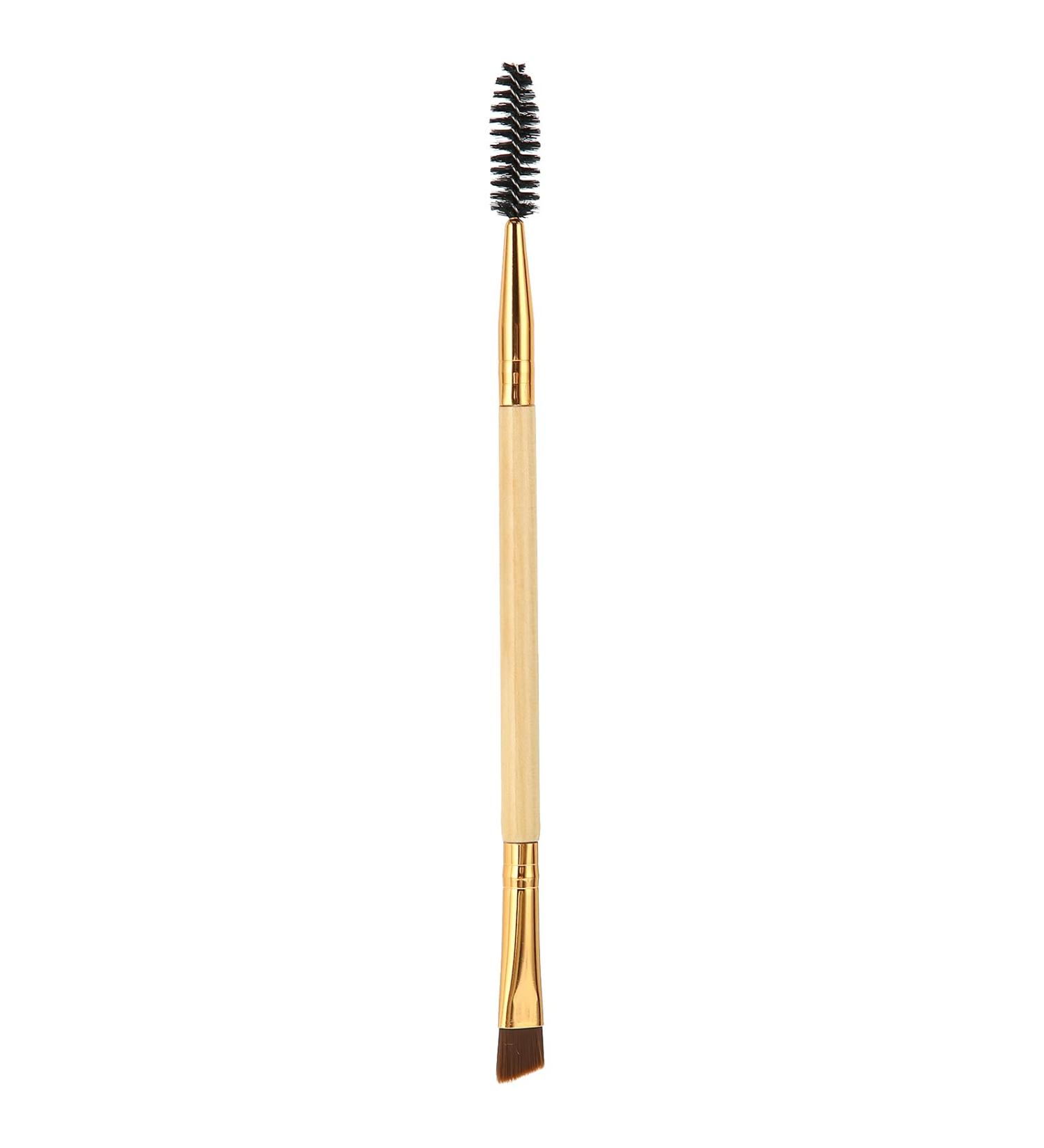 Buy 6.4in Double Ended Eyebrow/Eyelash Brush - Angled Brow Makeup Brush for Perfect Eyebrows | Worldwide Shipping - Buy Online on SooperMarket.com