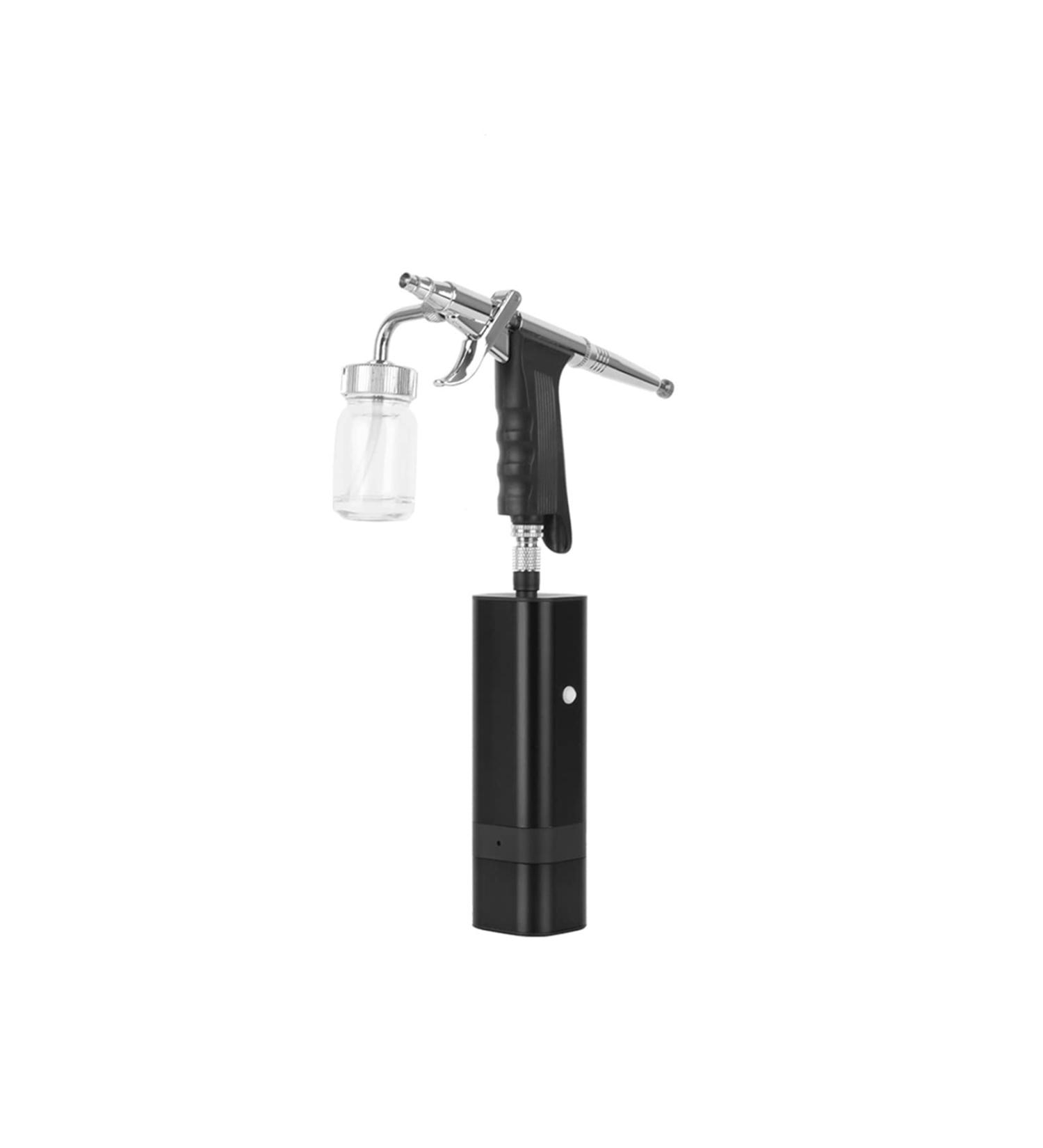 Paint Sprayer Wireless Airbrush Kit with Siphon Trigger Type Spray Gun for Art Model Body Paint Artist Makeup Nail Tattoos Cake Tools for Painting Ceilings Fences cabinets Tm80s Black a - Buy Online on SooperMarket.com