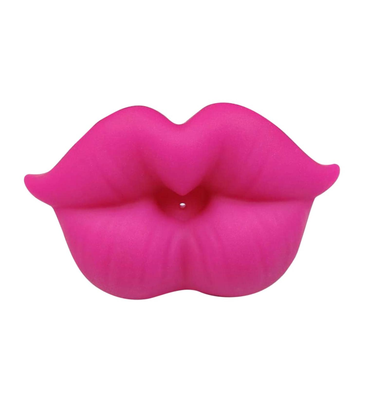 Funny Baby Kiss Lips Pacifier | Cute Silicone Soother for Boys & Girls | Red Rose Kiss Baby Lip Pacifier - Buy Online on SooperMarket.com