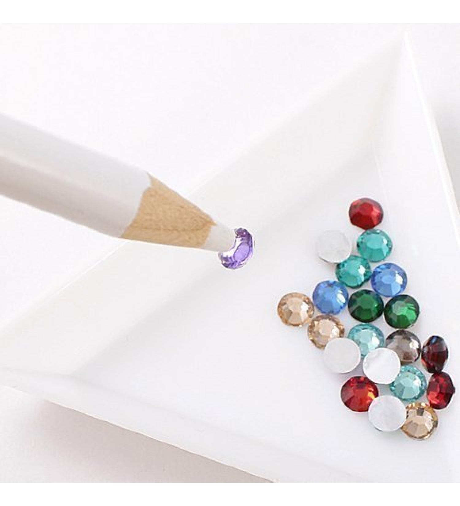 Accessotech Rhinestones Picker Pencil Nail Art Gem Jewel Setter Pen Picking Tool Wax Crystal - Buy Online on SooperMarket.com