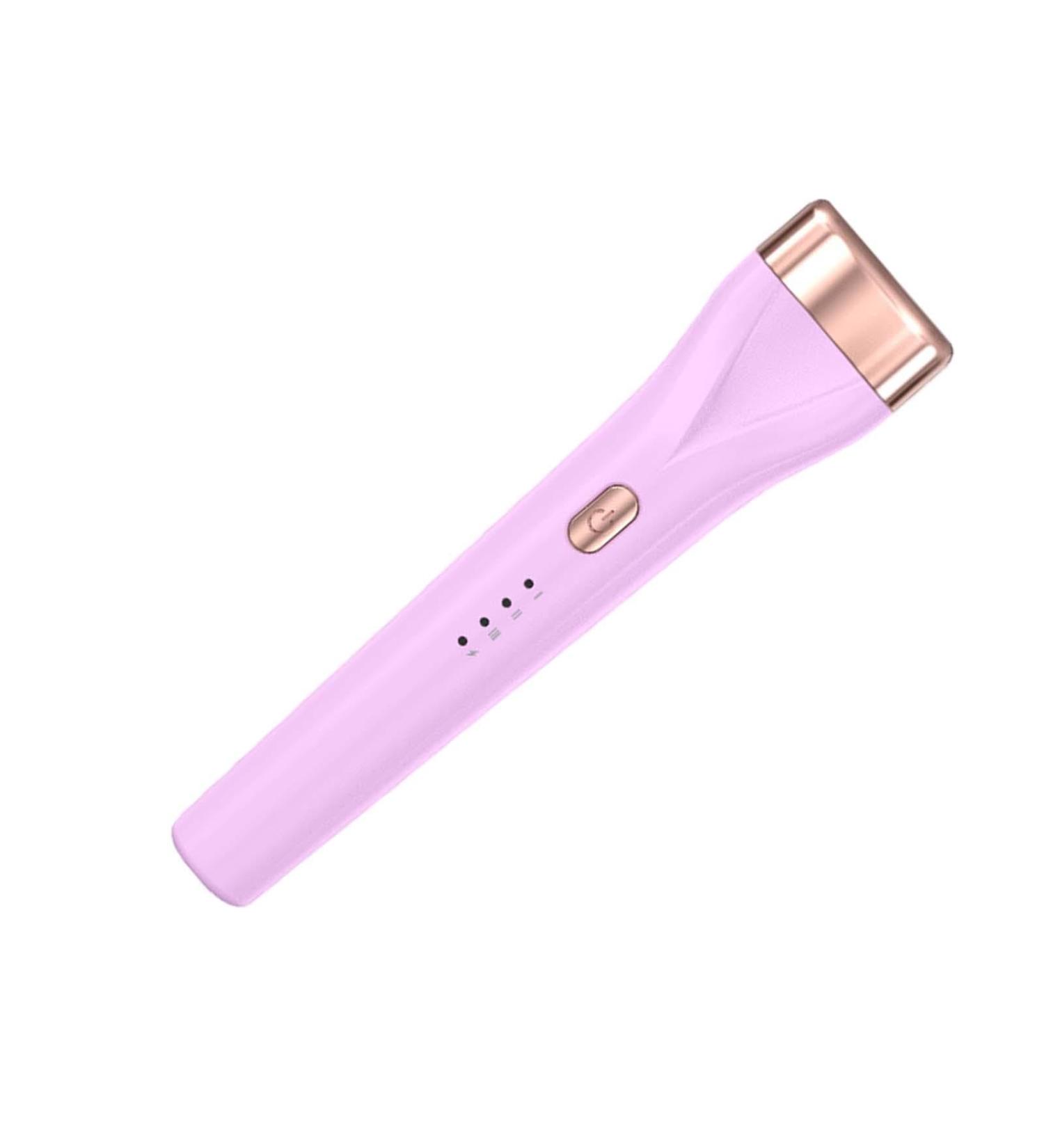 AWHAO Heated Eyelash Curler Handheld USB Heater Quick Curling with 3 Temperature Settings Rechargeable Lash Curler for Travel Violet - Buy Online on SooperMarket.com