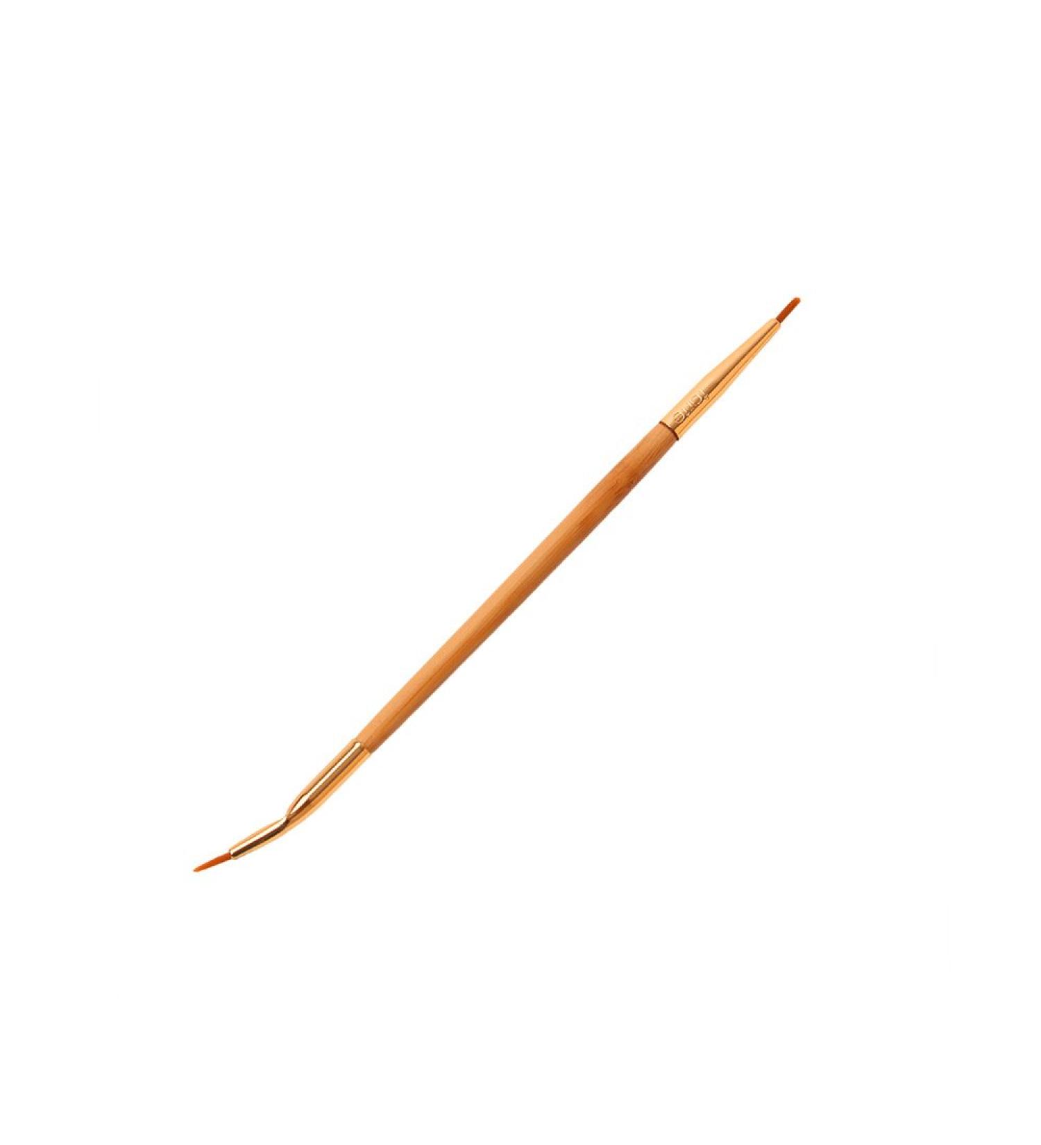 Tiuimk GUJHUI TA Double-ended Bamboo Handle Eyeliner Brush-16x0.5x0.5cm - Buy Online on SooperMarket.com