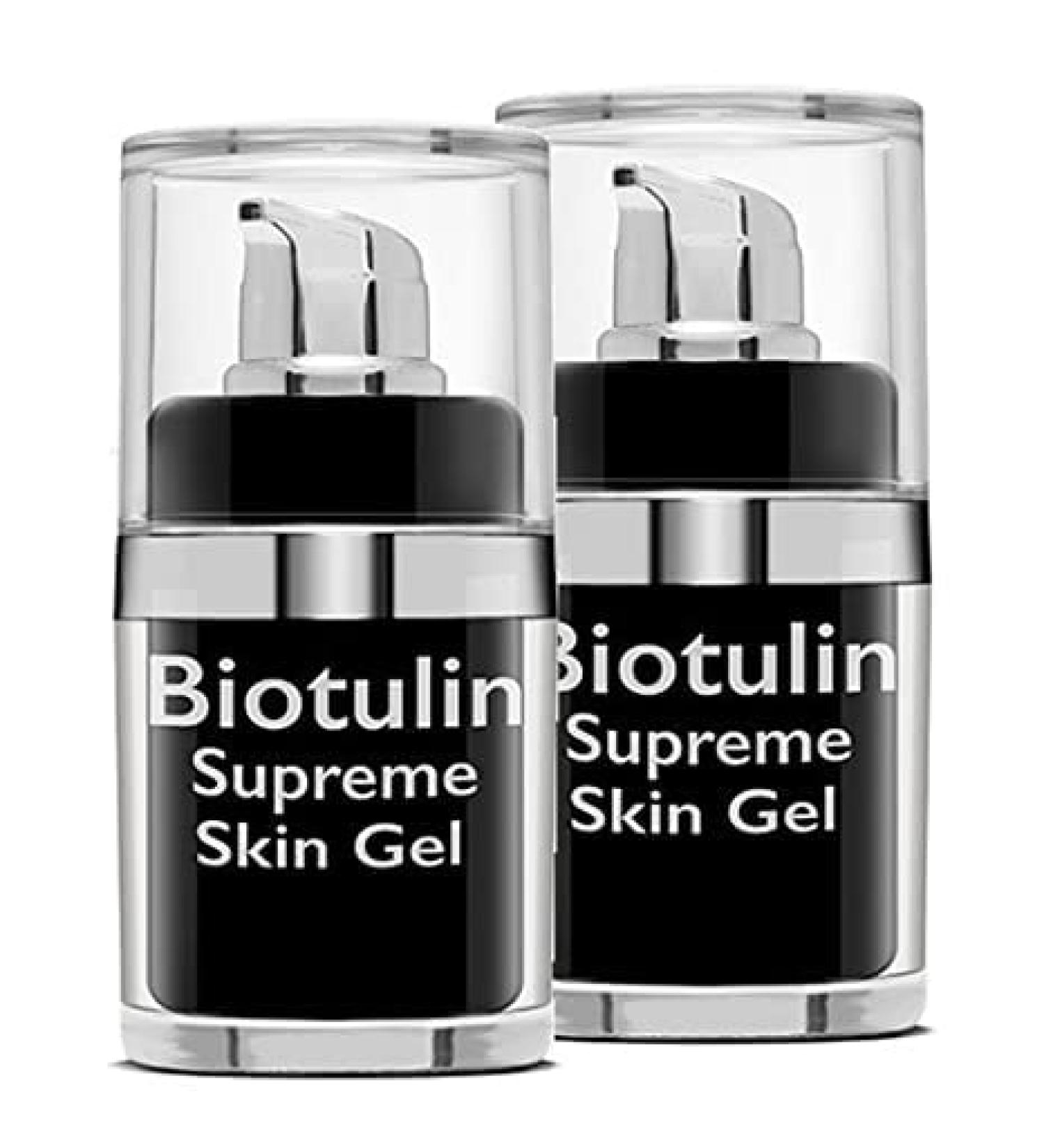 BIOTULIN Supreme Skin Gel 2-PACK - Hyaluronic Acid Serum for Wrinkles | Facial Lotion Anti-Aging Treatment - Buy Online on SooperMarket.com