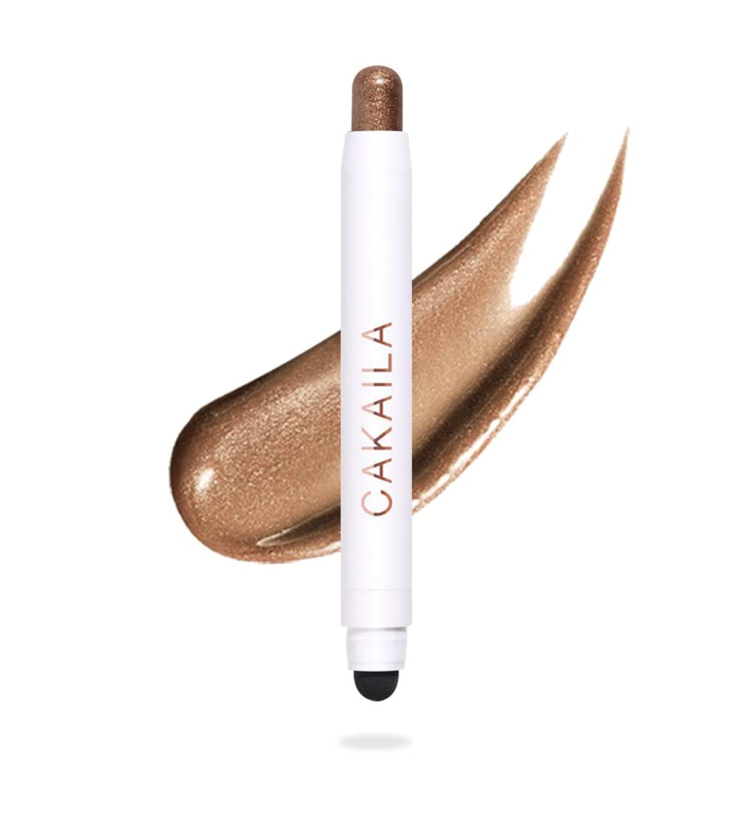 Go Ho Shimmer Cream-to-Powder Eyeshadow Stick - Waterproof 2-in-1 Taupe Shimmer Eyeshadow Pencil Crayon for Easy Application - Buy Online on SooperMarket.com