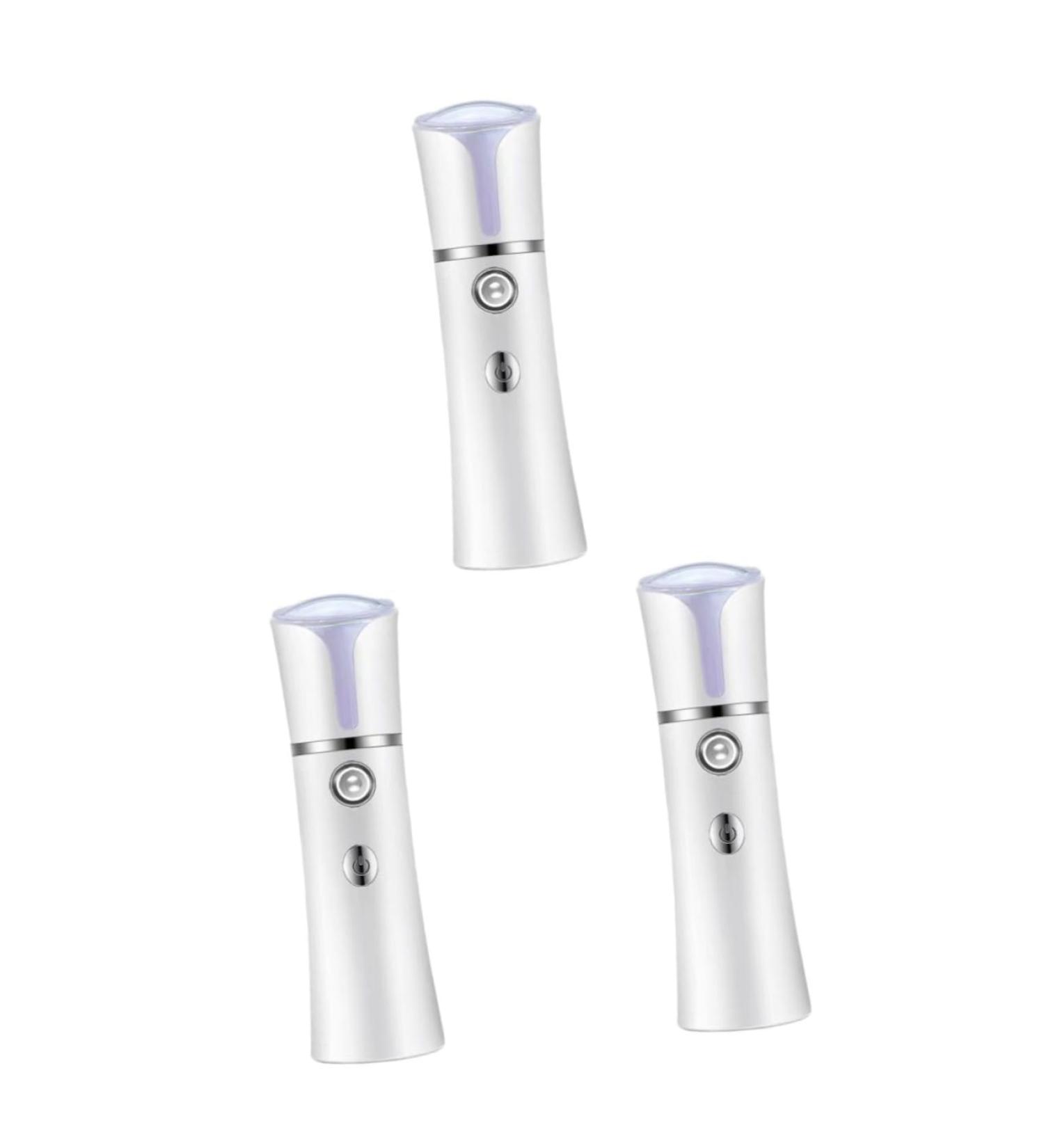 Baluue 3 Pcs Portable Travel Humidifier Facial Spa Steamer Small Facial Steamer - Buy Online on SooperMarket.com