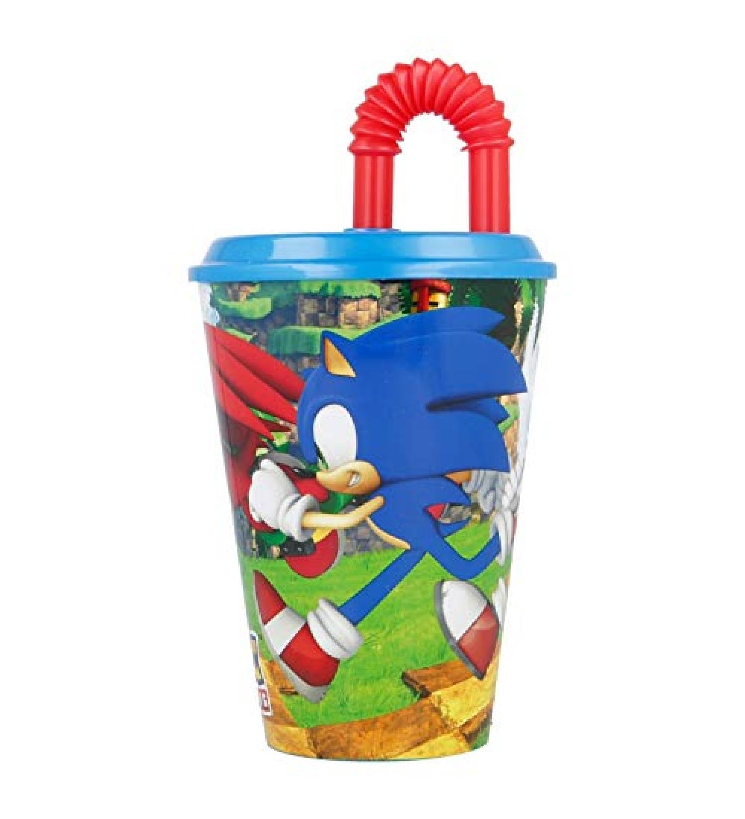 Buy ILS I LOVE SHOPPING Sonic Sports Cup 430ml with Straw - Durable Plastic Drinkware for Kids | International Shipping - Buy Online on SooperMarket.com
