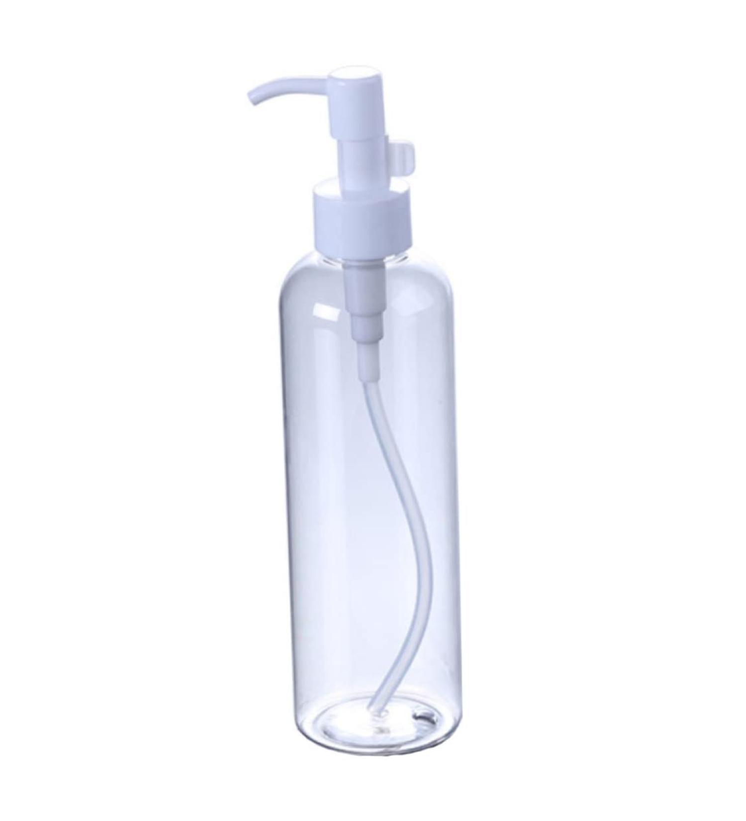 Bottle Plastic Press Transparent Lotion Dispenser Bottle Cosmetic Containers for Travel 100ML Bottle - Buy Online on SooperMarket.com