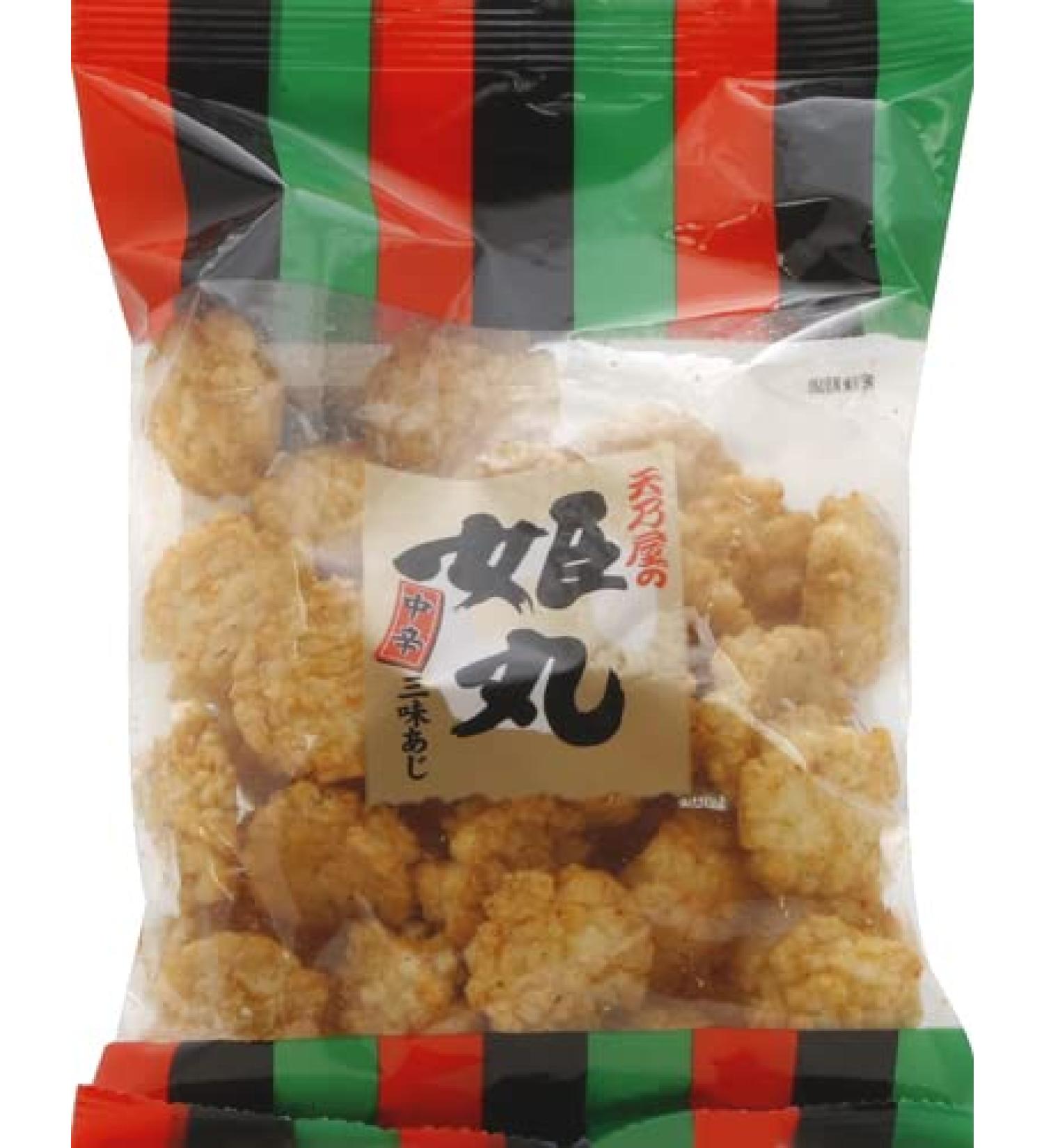 Amanoya Himemaru (Japanese Rice Crackers), Medium, 3.45 oz
