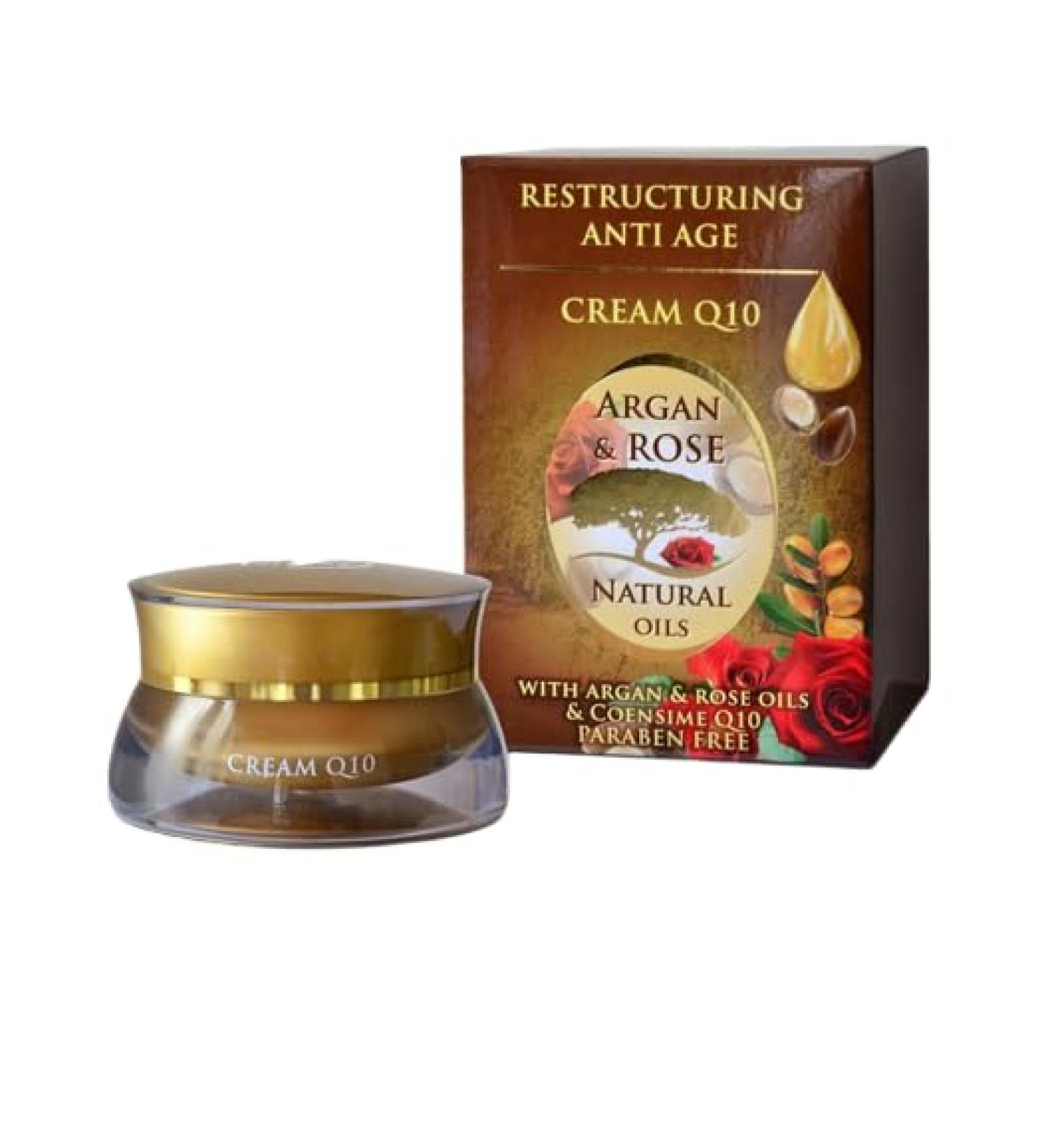 Bulfresh Anti-Ageing Cream with Q10 Rose and Argan 40 ml