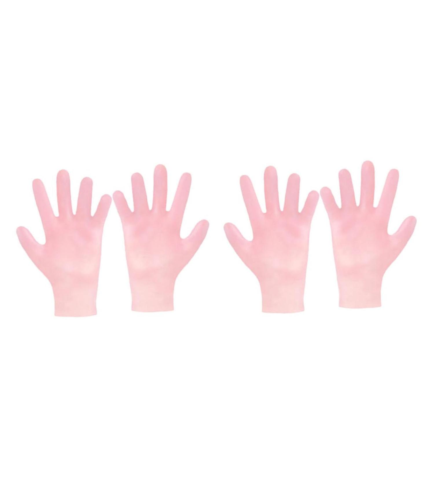 minkissy 2 Pairs Whitening Moisturizing Gloves Cotton Gloves for Dry Hands Hand Treatment Cracked Hands Grooming Glove Bedtime Gloves Gel Moisturizing Gloves Sokcs Anti-Crack Sebs Sock Miss - Buy Online on SooperMarket.com