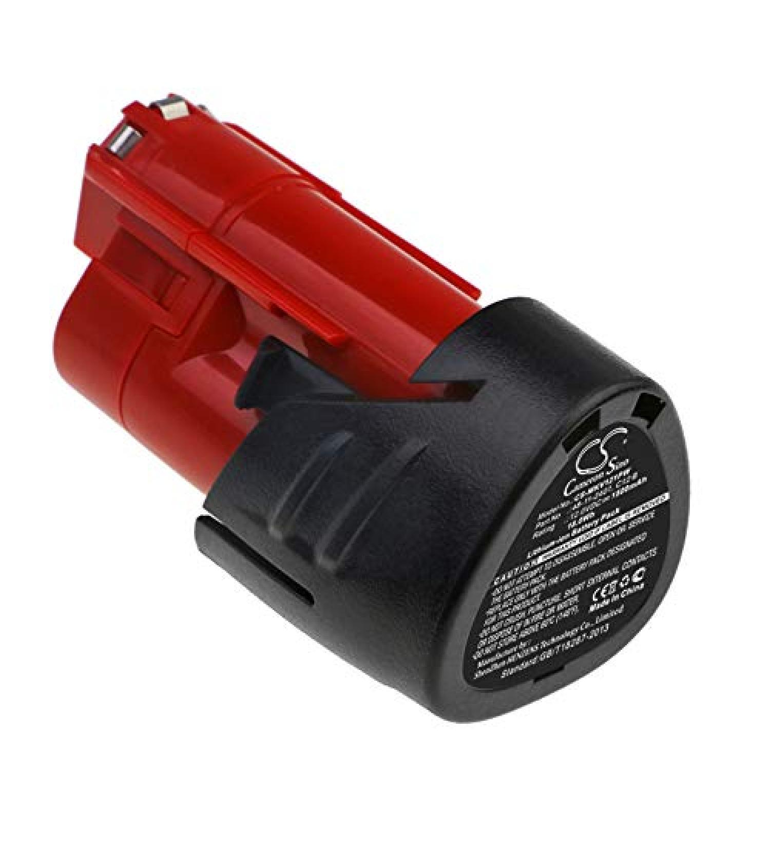 1500mAh Replacement Battery for Milwaukee 48-11-2411 48112420 48-11-2420 48-11-2440 - Compatible & High-Performance - Buy Online on SooperMarket.com
