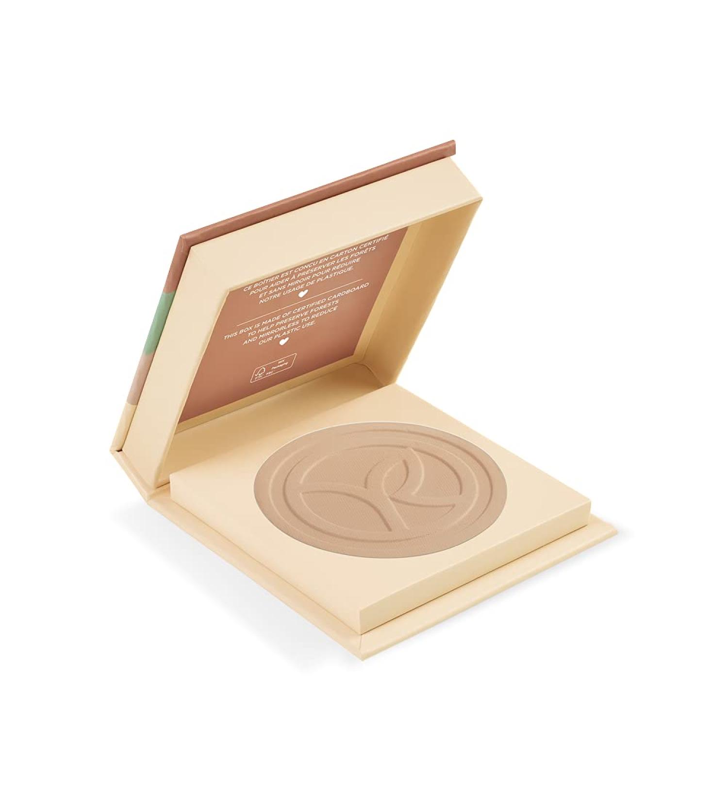 Yves Rocher COULEURS NATURE Compact Powder Ros 200 - Velvety Texture for Flawless Blending | 10g - Shop Internationally! - Buy Online on SooperMarket.com