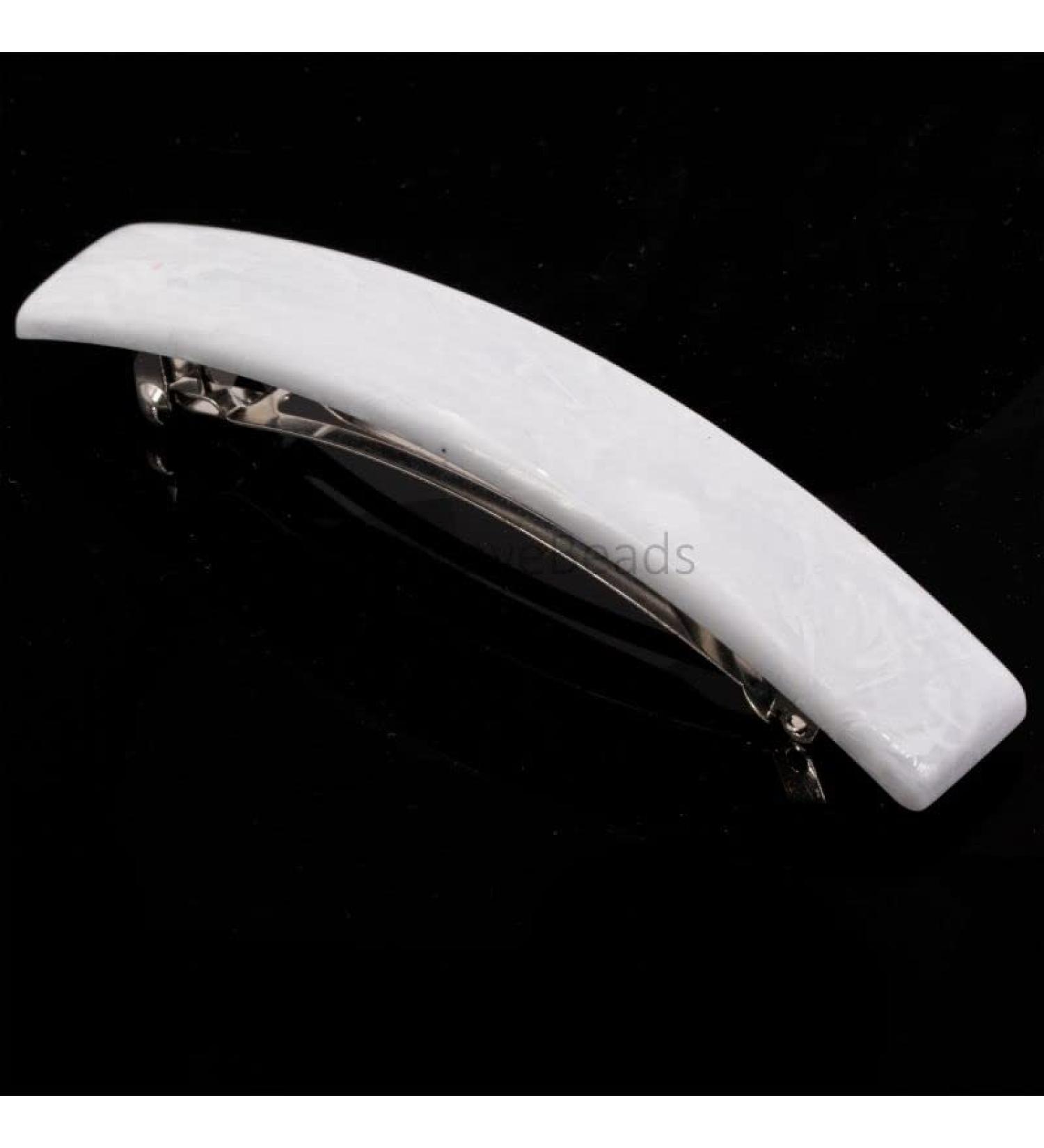 White 10 cm Patent Clasp - Made in Germany | WeLoveBeads - International Shipping Available - Buy Online on SooperMarket.com