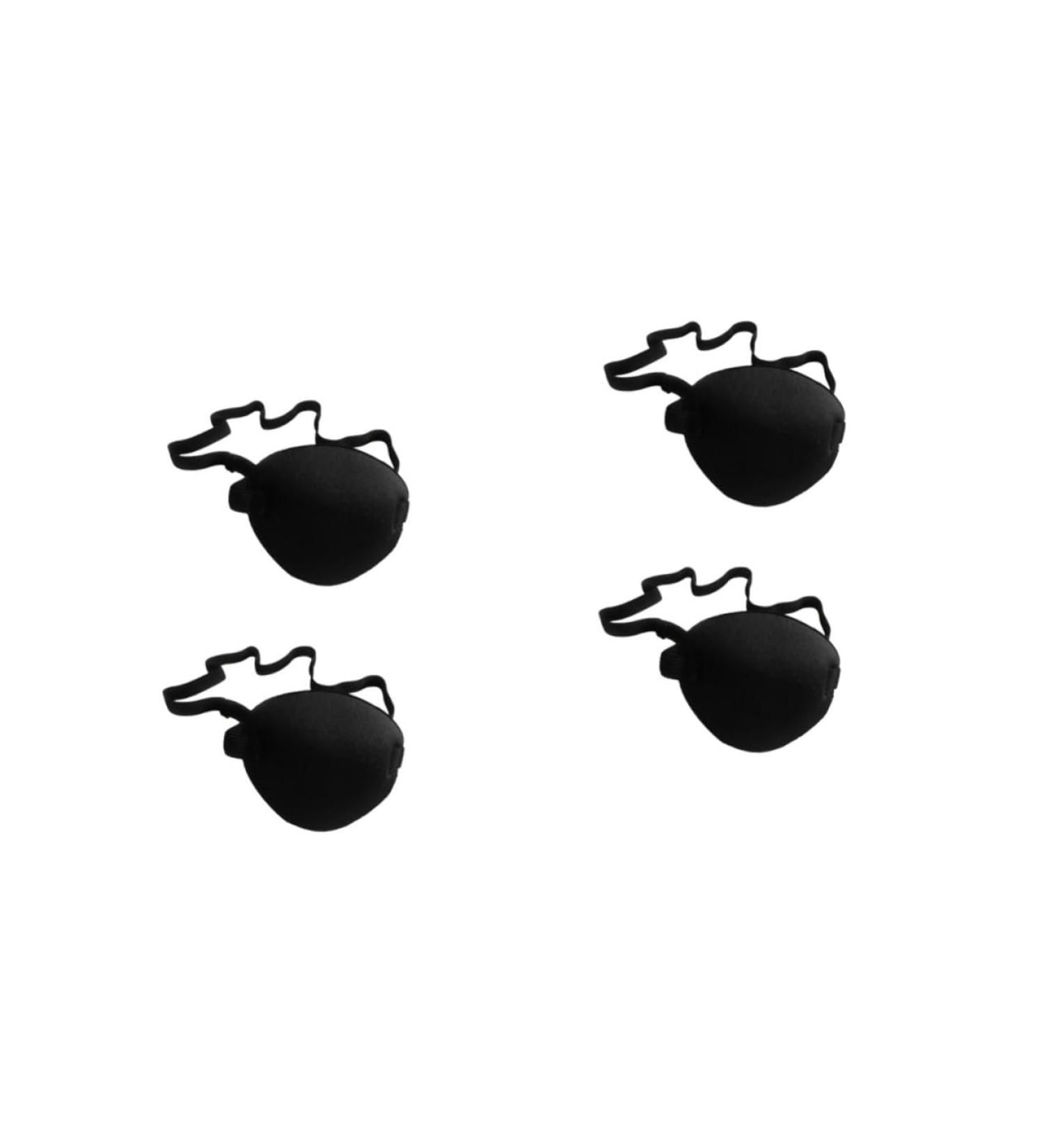 NOLITOY 4 Pcs Adult Amblypia Patch Pirate Eye Patches for Pirate Party Cosplay Props Eyepatch Eye Mask - Buy Online on SooperMarket.com