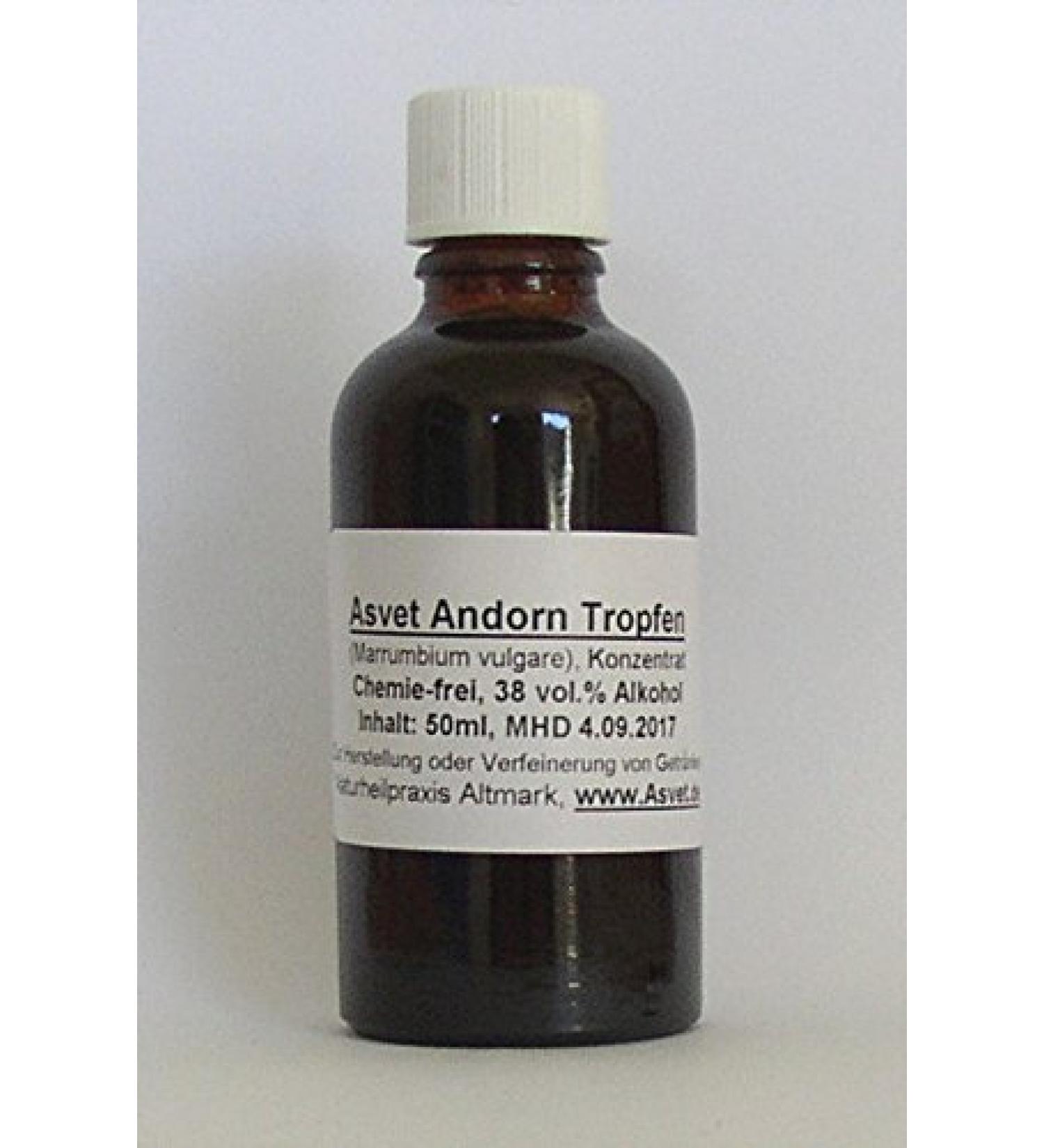 100ml Asvet Horehound drops tincture preparation without chemicals!