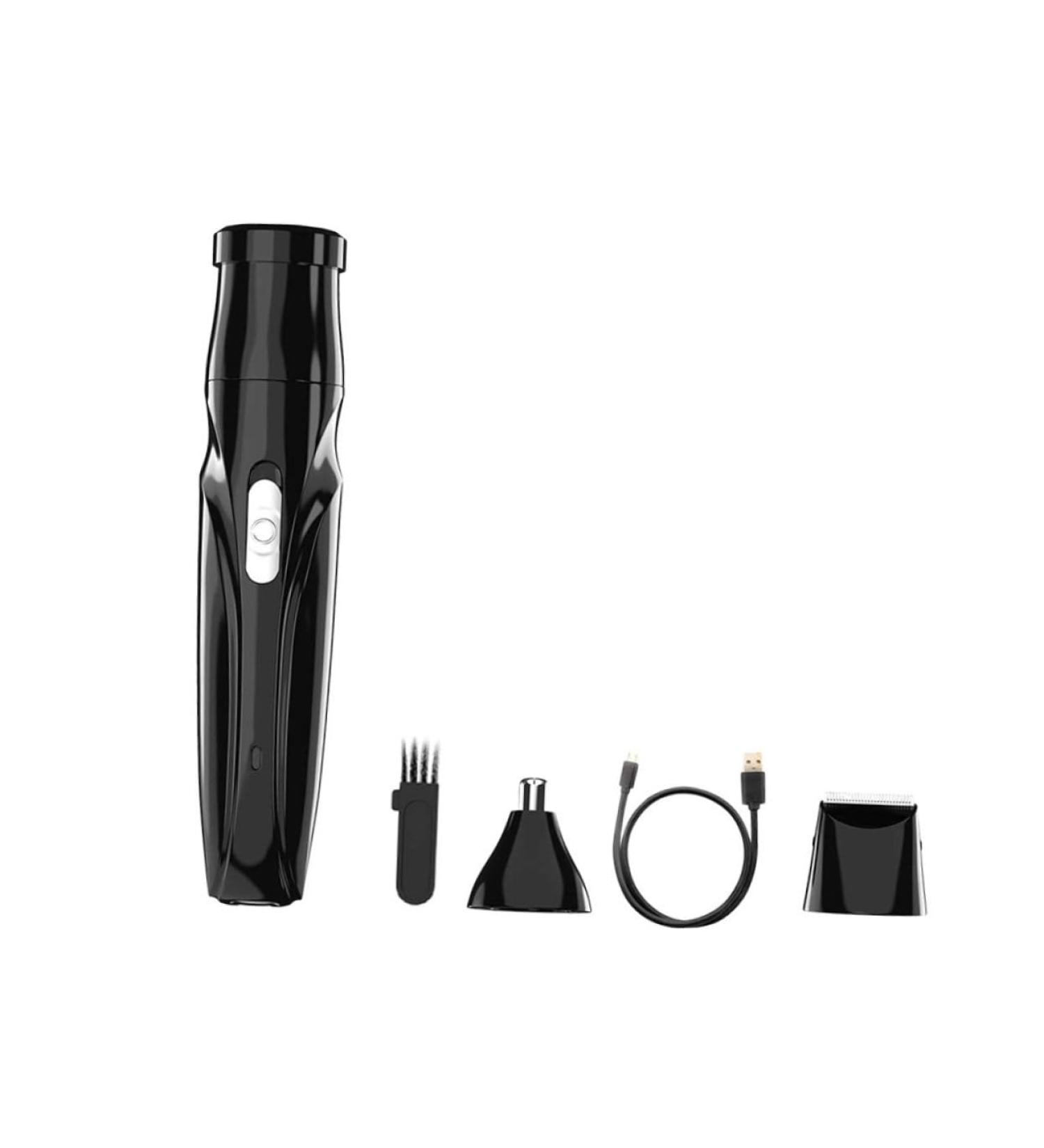 Buy Hemoton Rechargeable Nose Hair Trimmer - Low Noise Safe Metal Cleaner for Men & Women | Mini Razor Nose Hair Removal Tool - Buy Online on SooperMarket.com