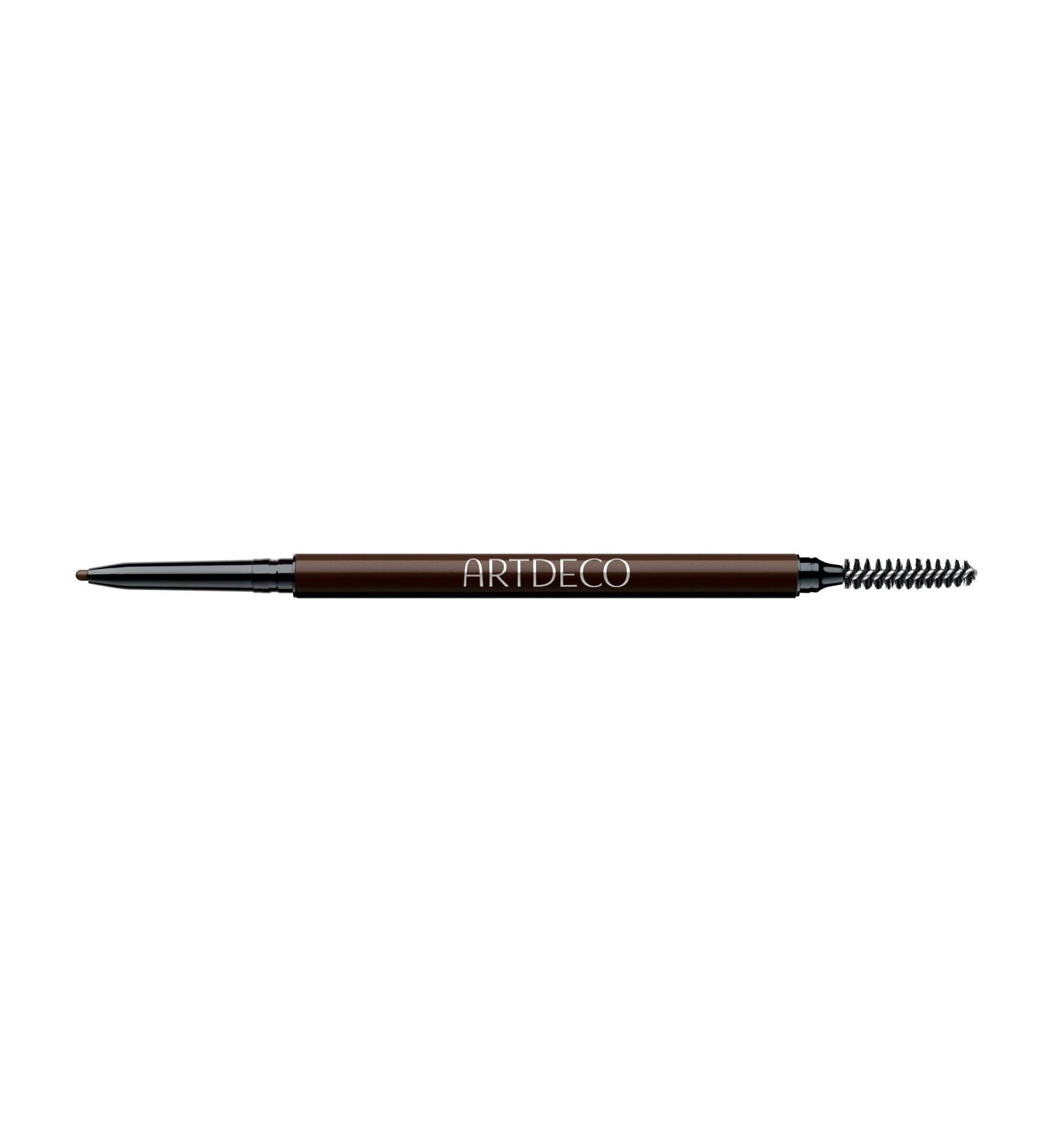 ARTDECO Ultra Fine Brow Liner - Precise Eyebrow Pencil - 12 Deep Brunette - 1 x 9g for Perfect Brows - International Shipping - Buy Online on SooperMarket.com