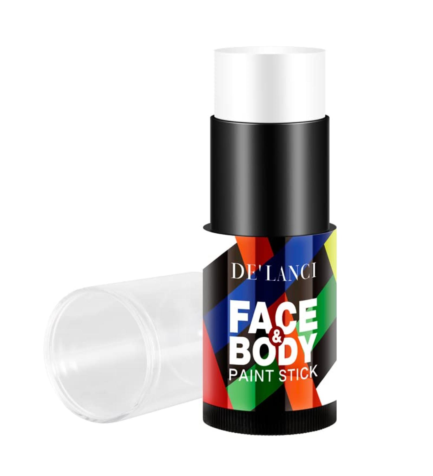 Buy Non-Toxic Clown White Face & Body Paint Stick - Blendable Makeup for SFX Halloween & Cosplay Parties | 0.75 Oz - Buy Online on SooperMarket.com