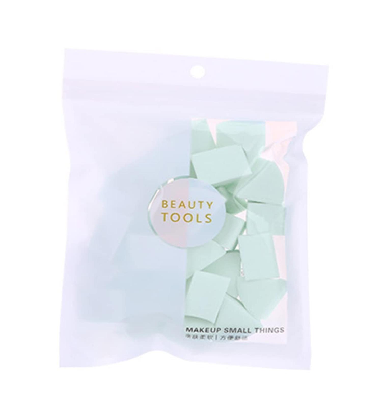 Buy Angoily Makeup Puff Wedge - Bulk Cosmetic Blender Sponge for Foundation & Cleansing | Triangle Powder Puff - Ideal for Loose Powder - 8.3x8.3x10CM - Buy Online on SooperMarket.com